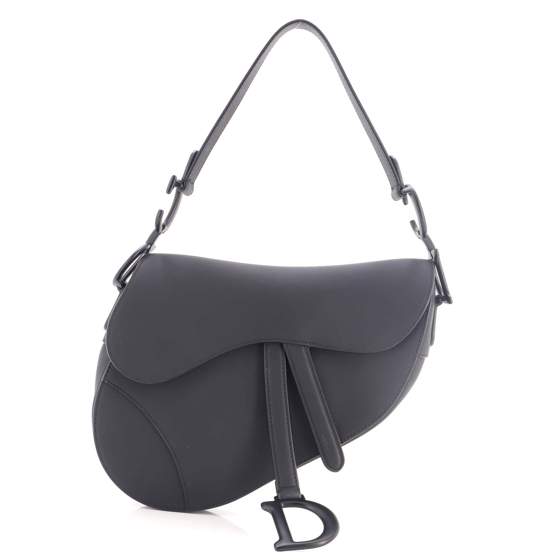 Ultra Matte Saddle Handbag Leather Medium