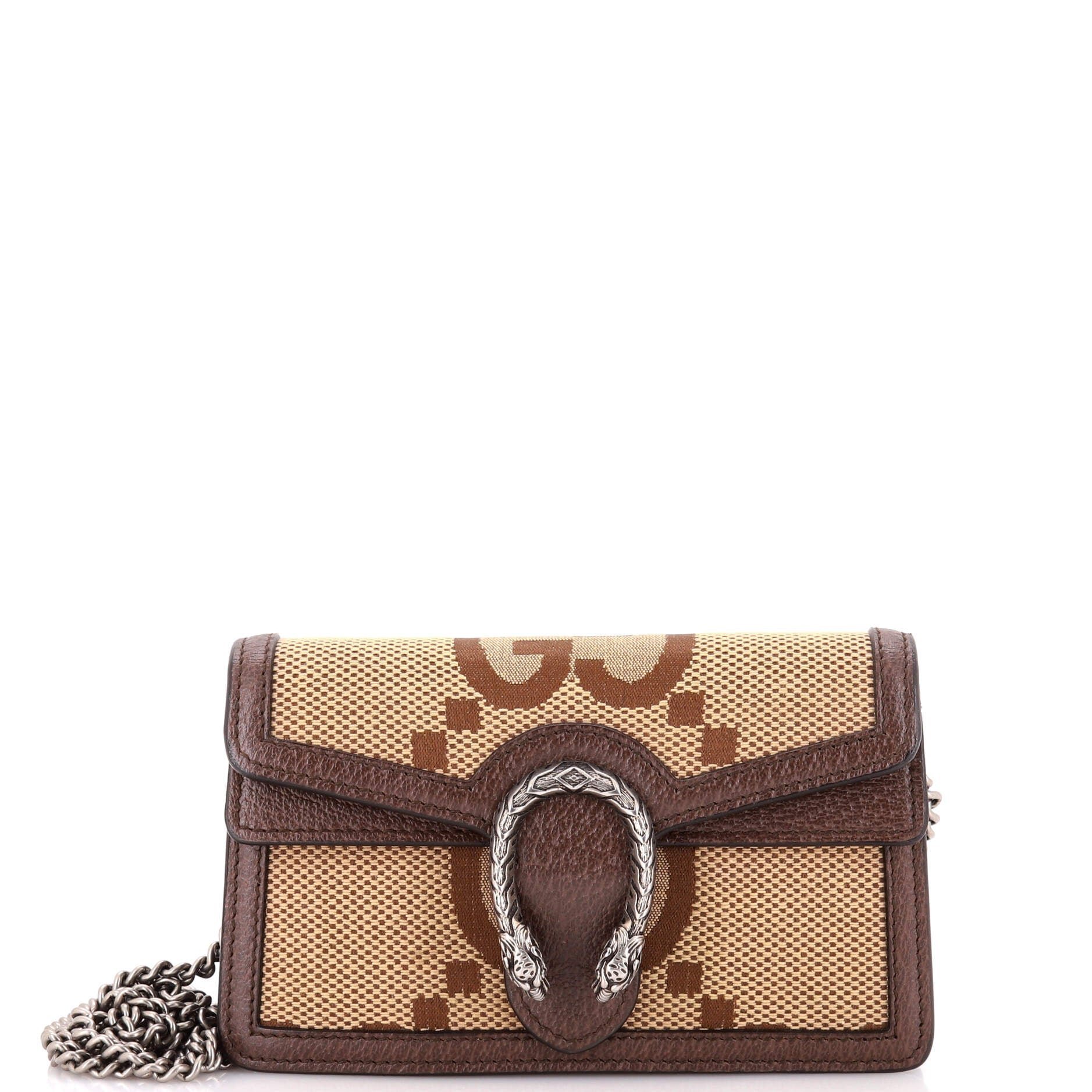 Dionysus Super Mini leather crossbody bag