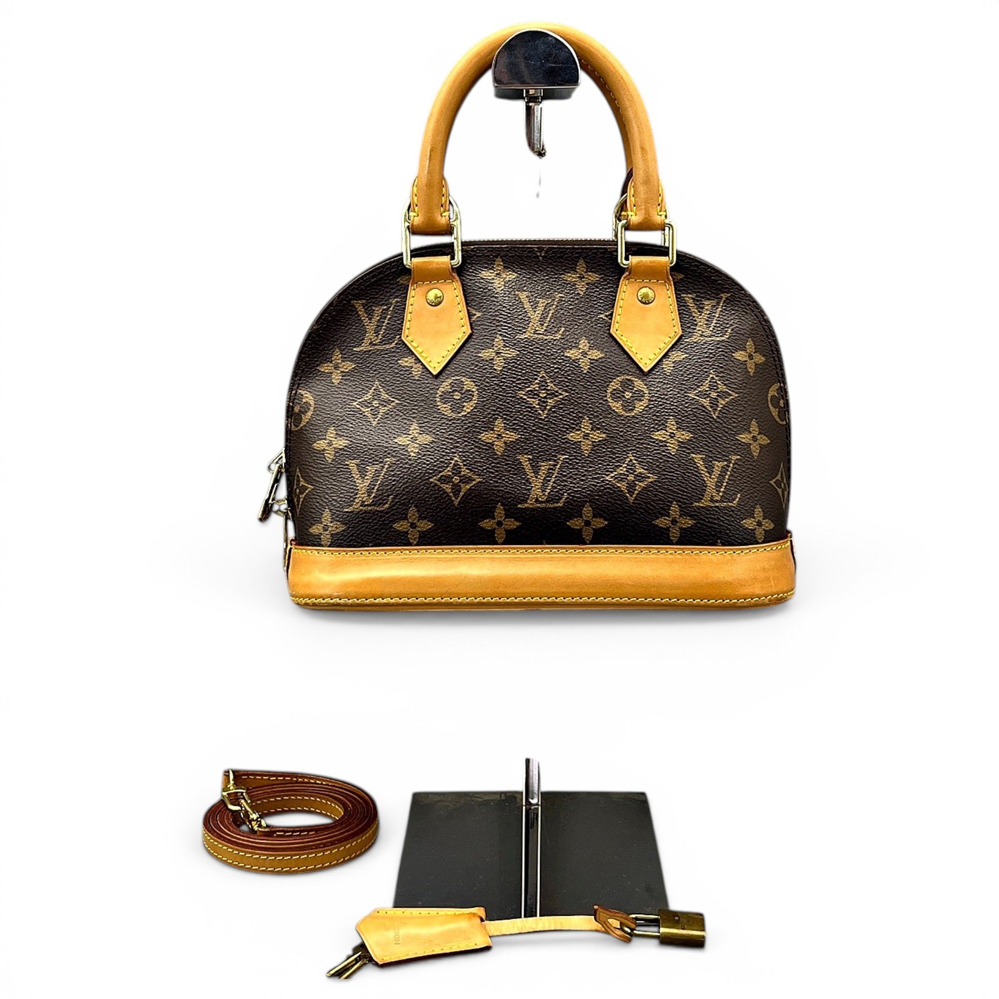 Alma BB leather handbag
