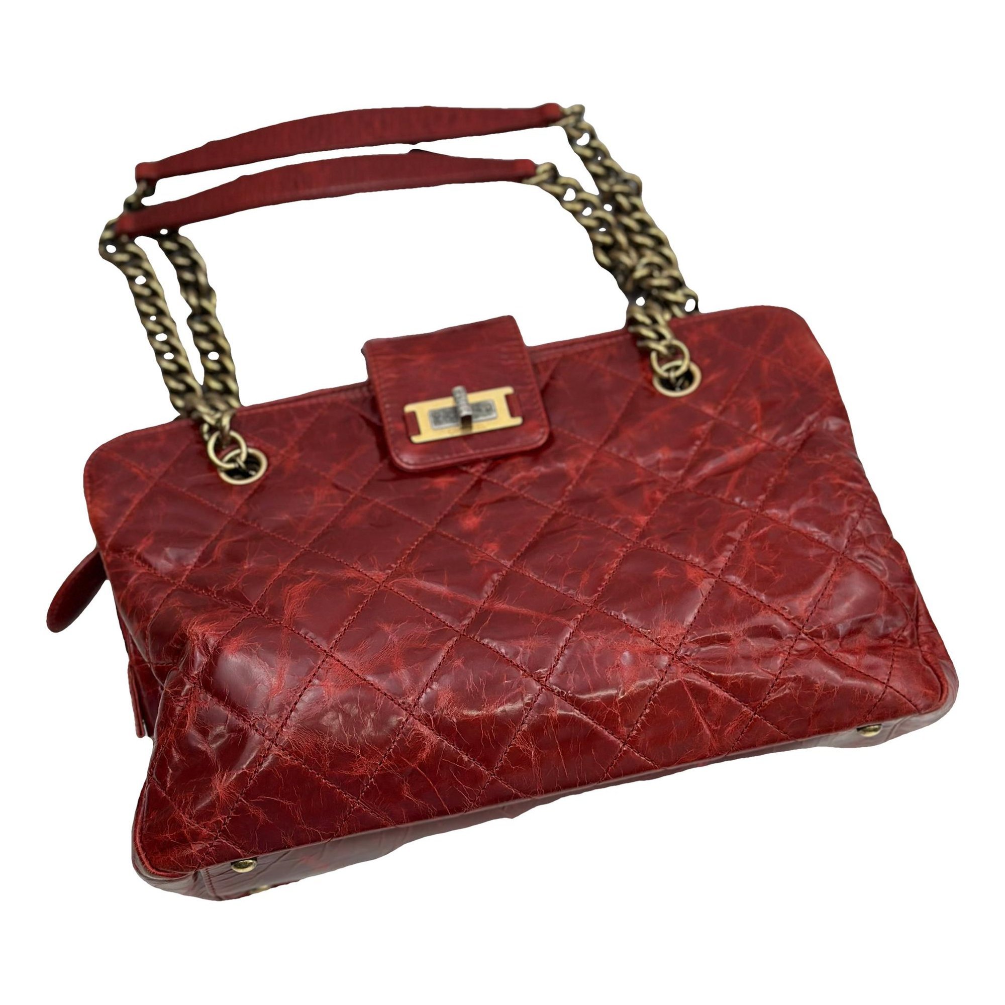 Leather tote