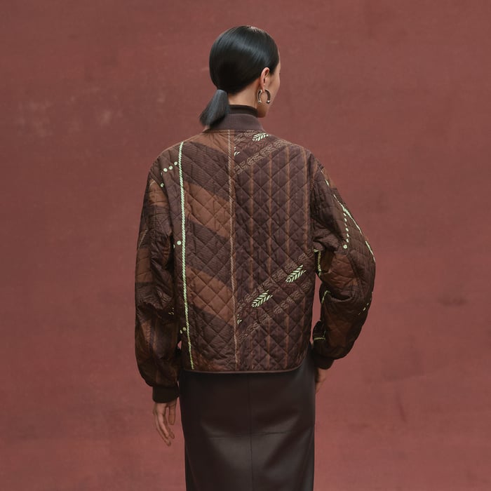 Marron Érable Modular Coat