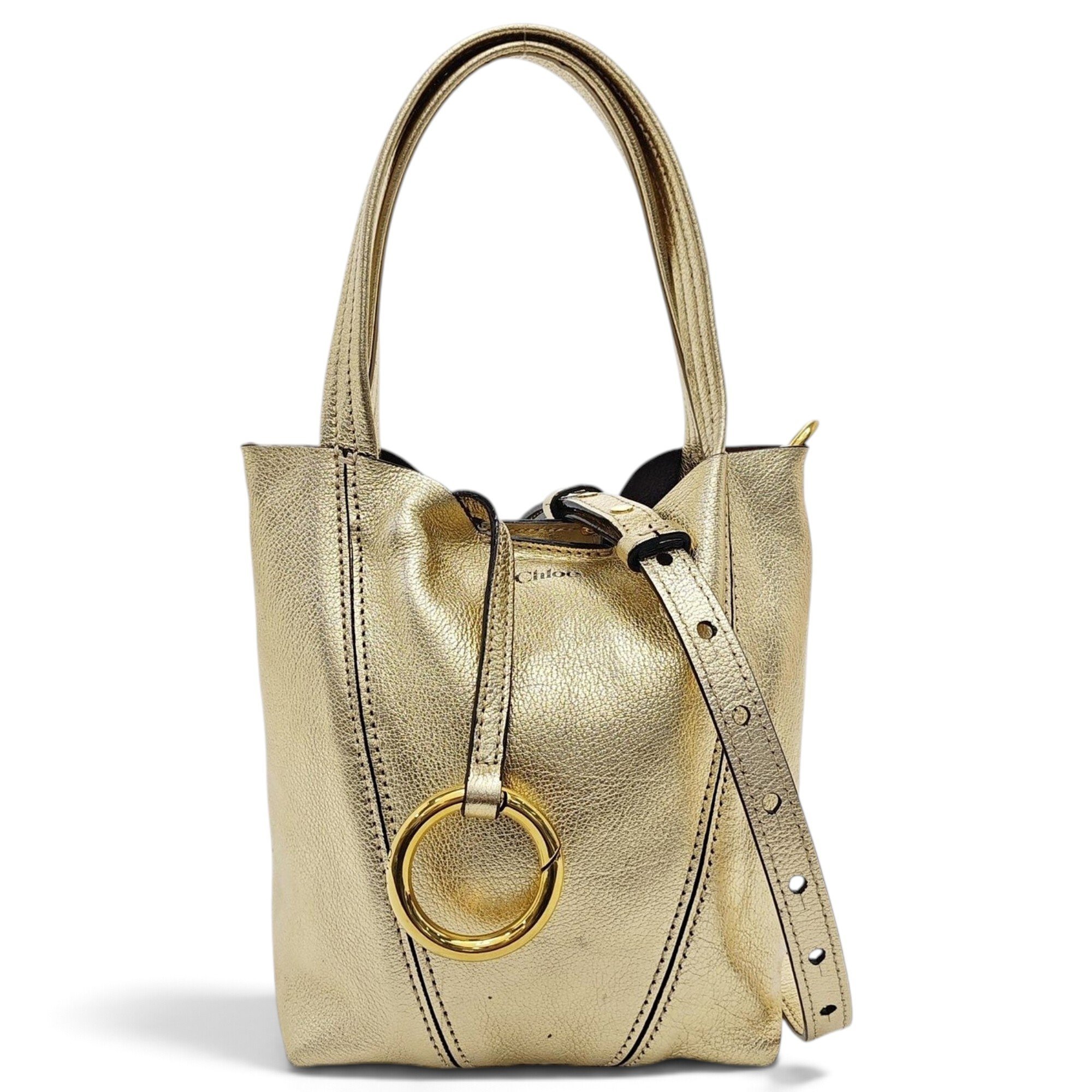 Chloe Chloé Spin leather handbag