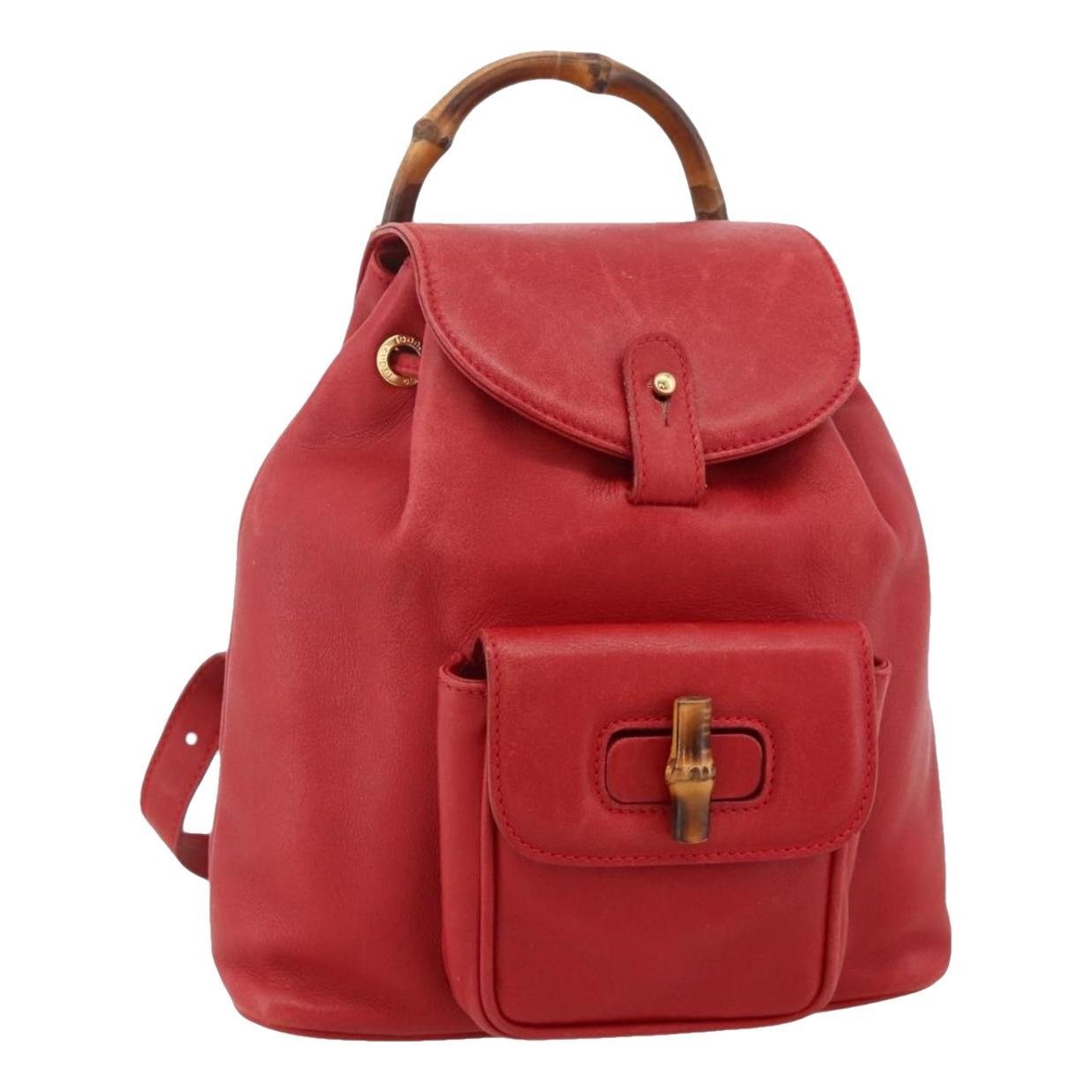 Gucci B leather handbag