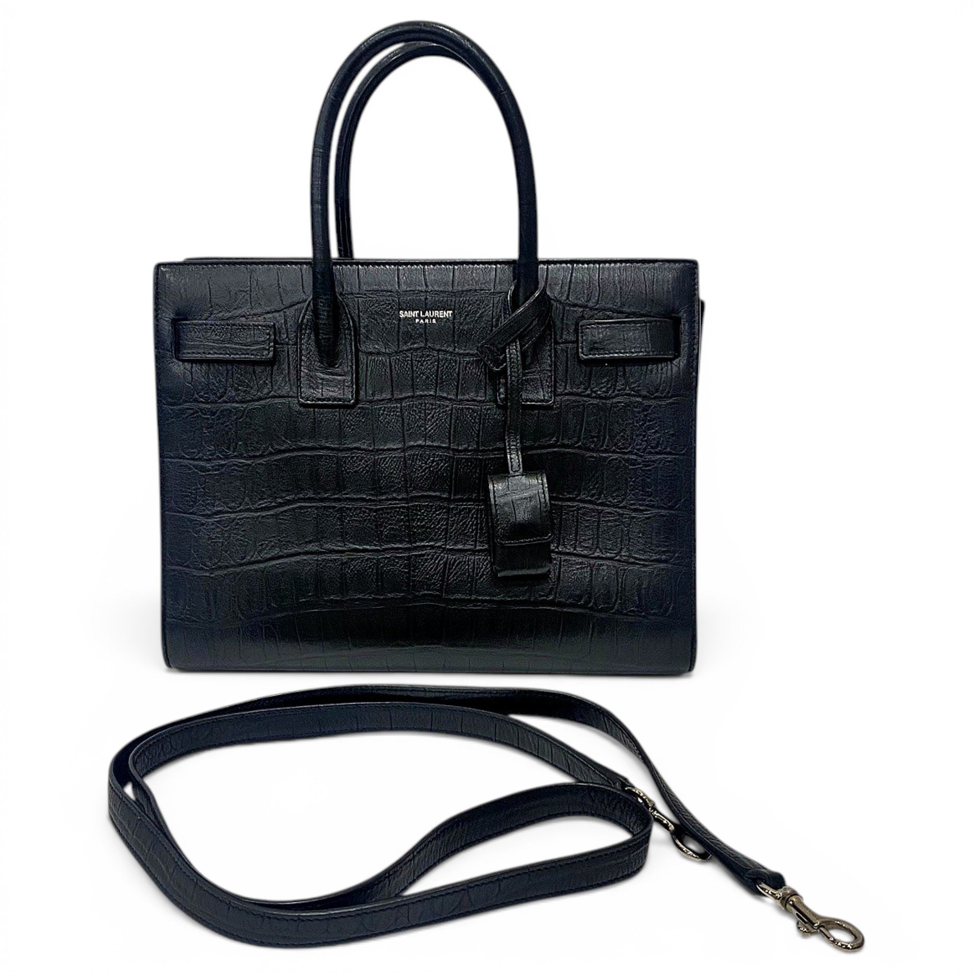 Sac de Jour leather tote