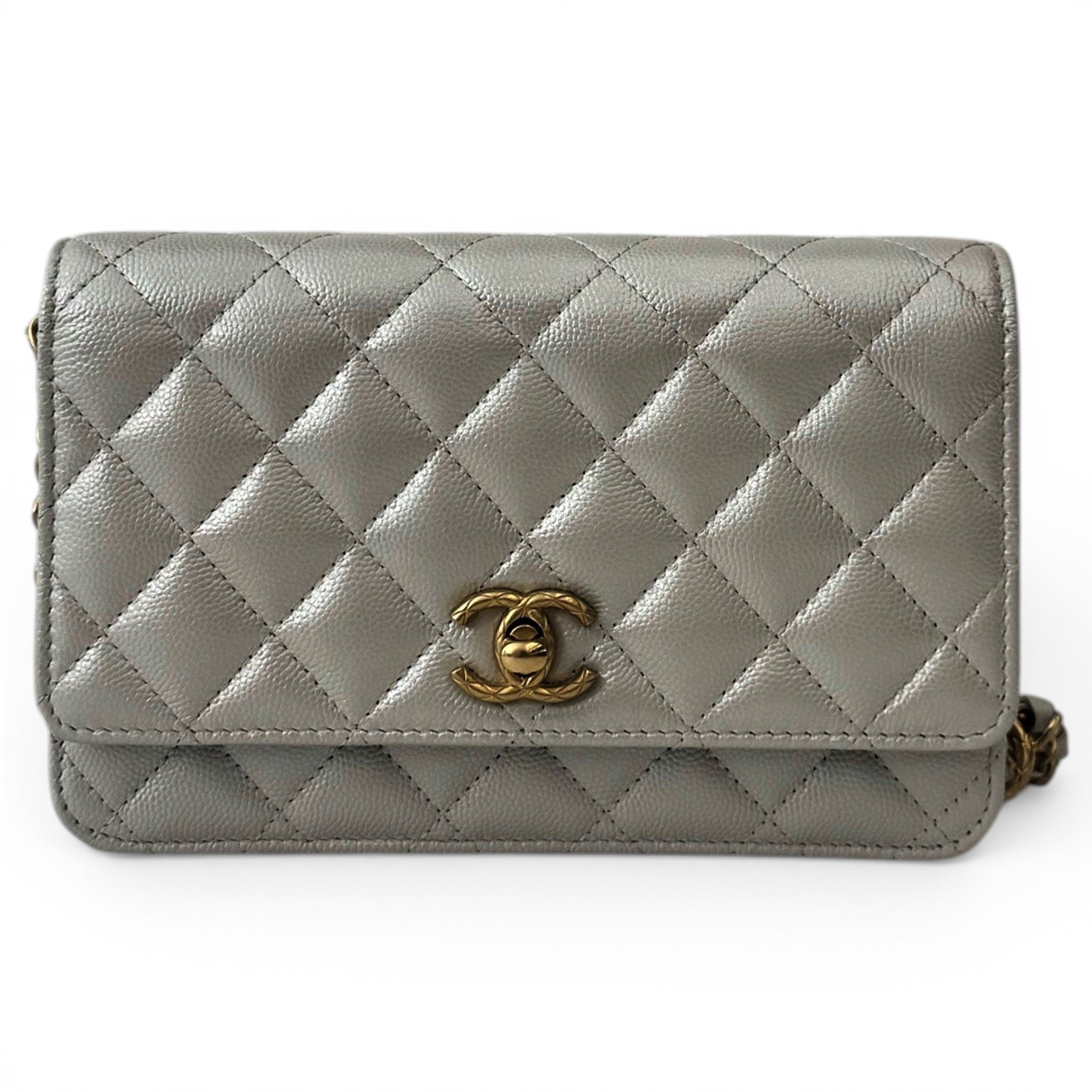 Wallet On Chain Timeless/Classique leather crossbody bag