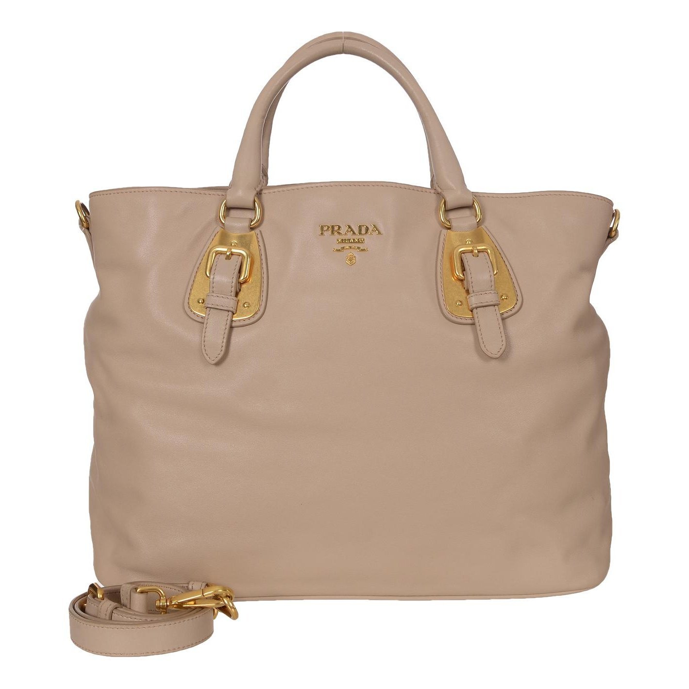 Leather tote