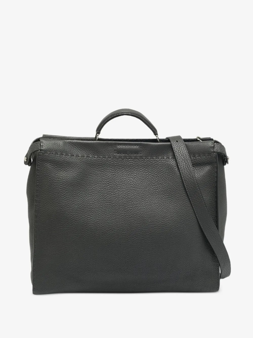 2014 large Peekaboo leather tote bag