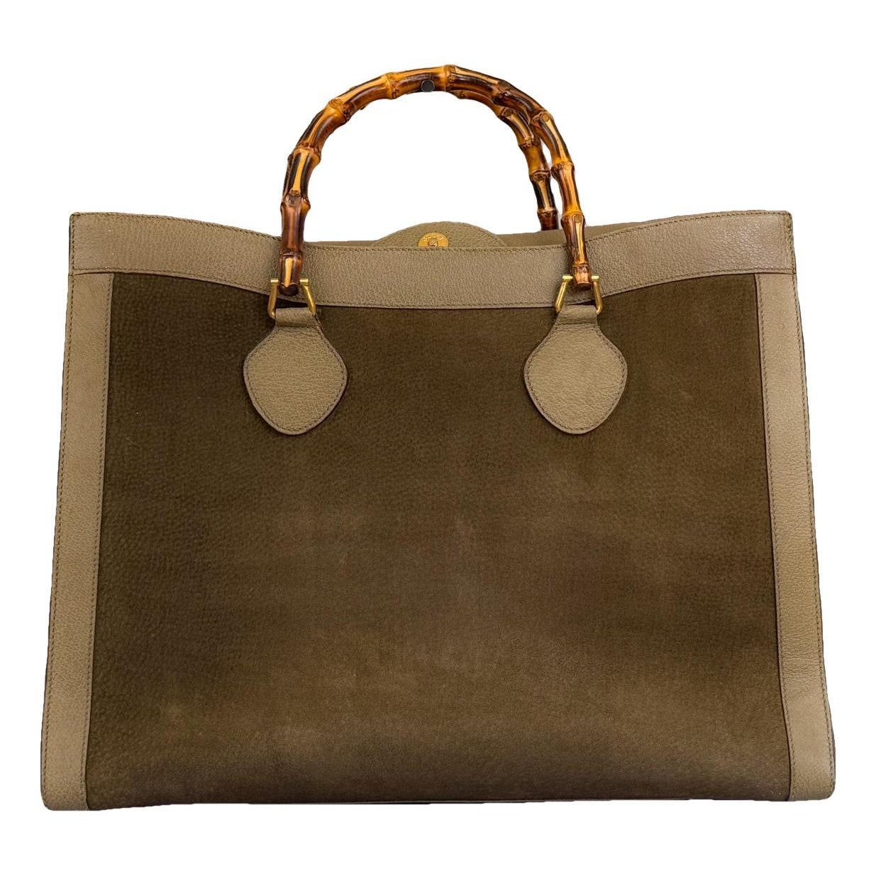 Diana Bamboo leather tote