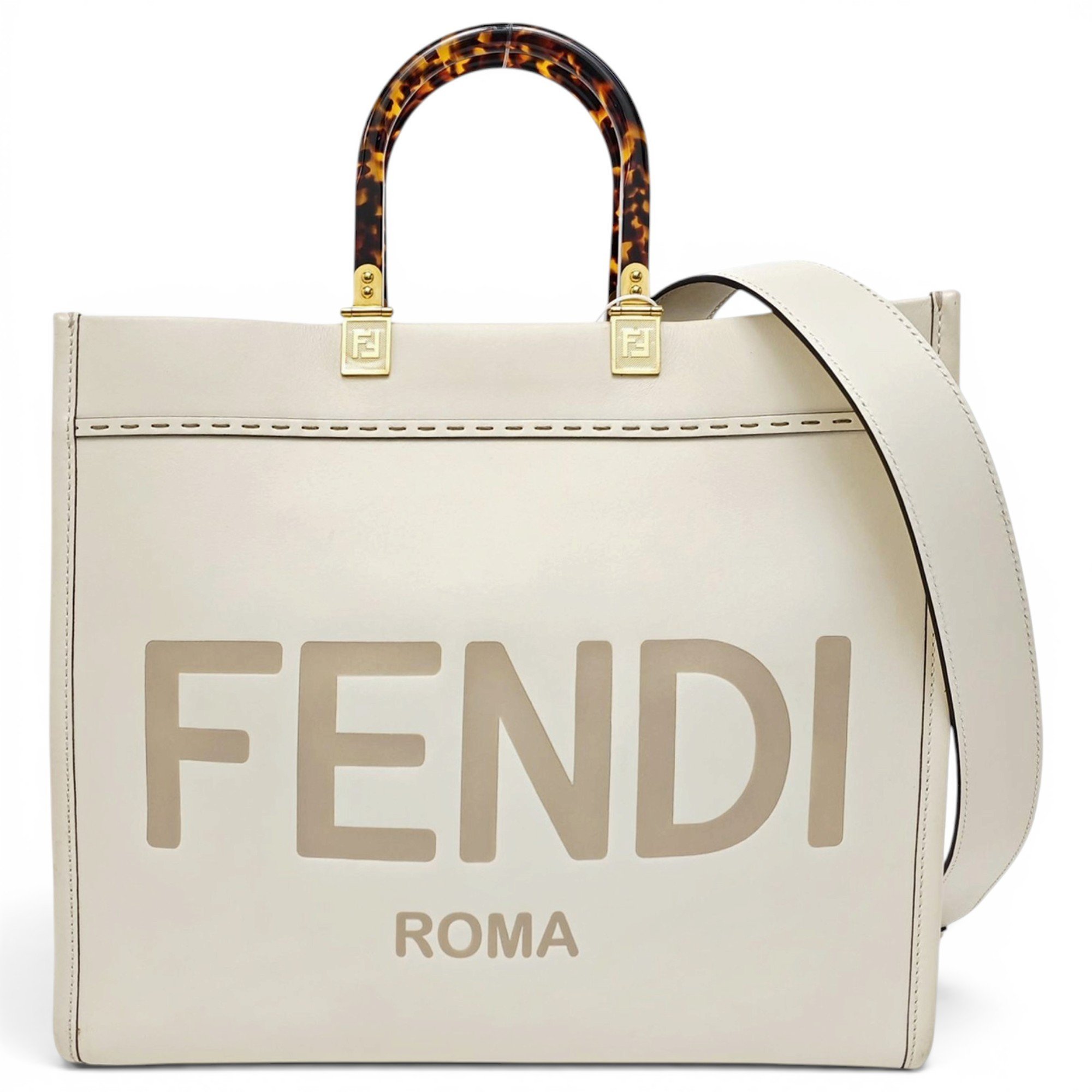 Sunshine leather tote