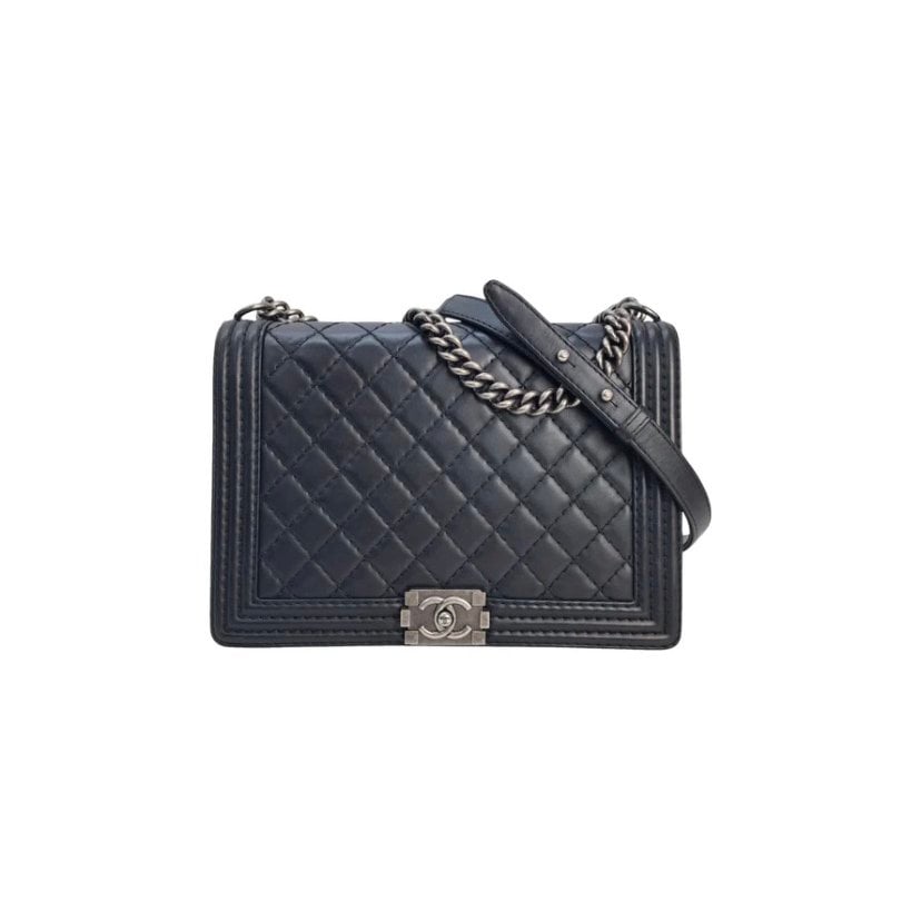 Boy leather crossbody bag