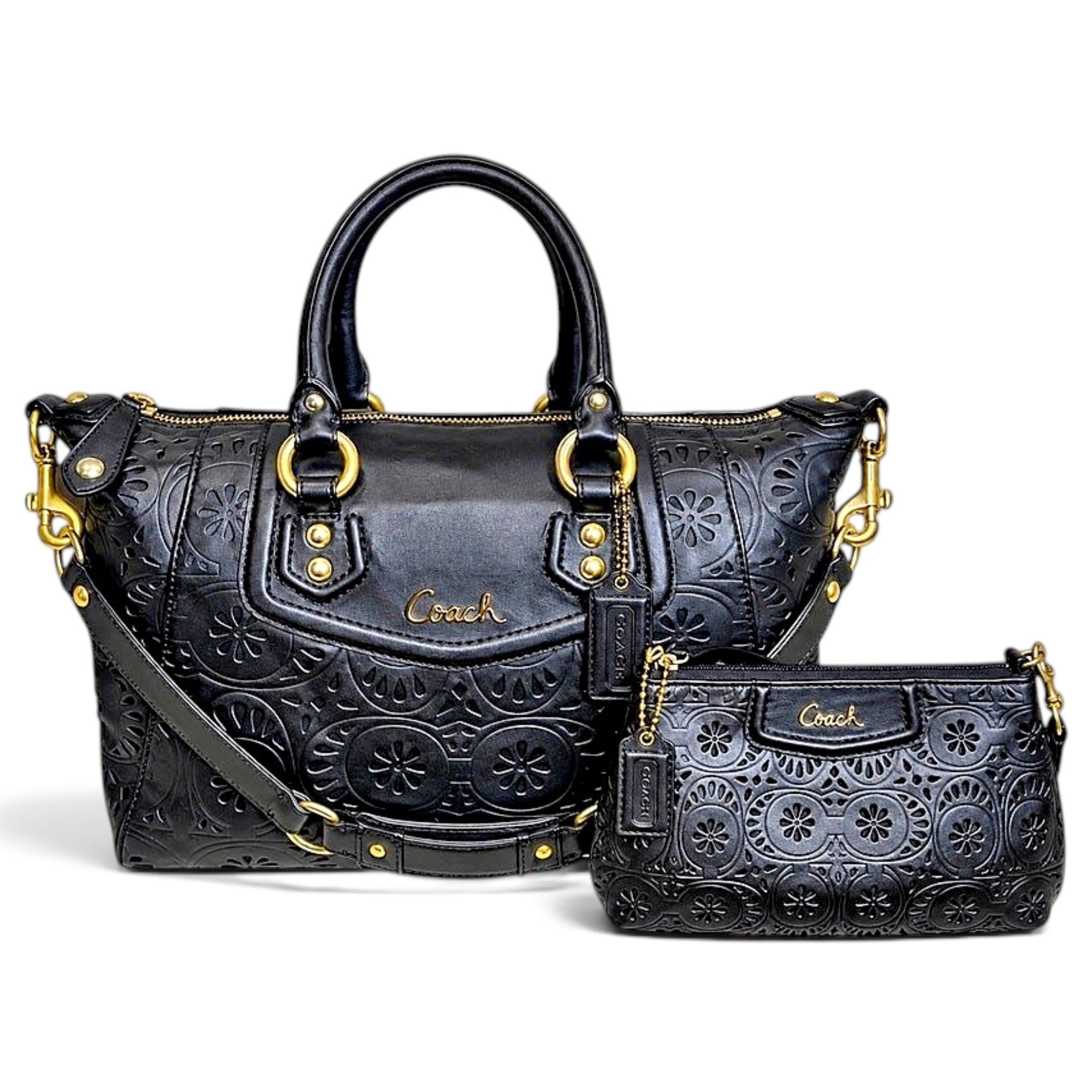 Leather handbag