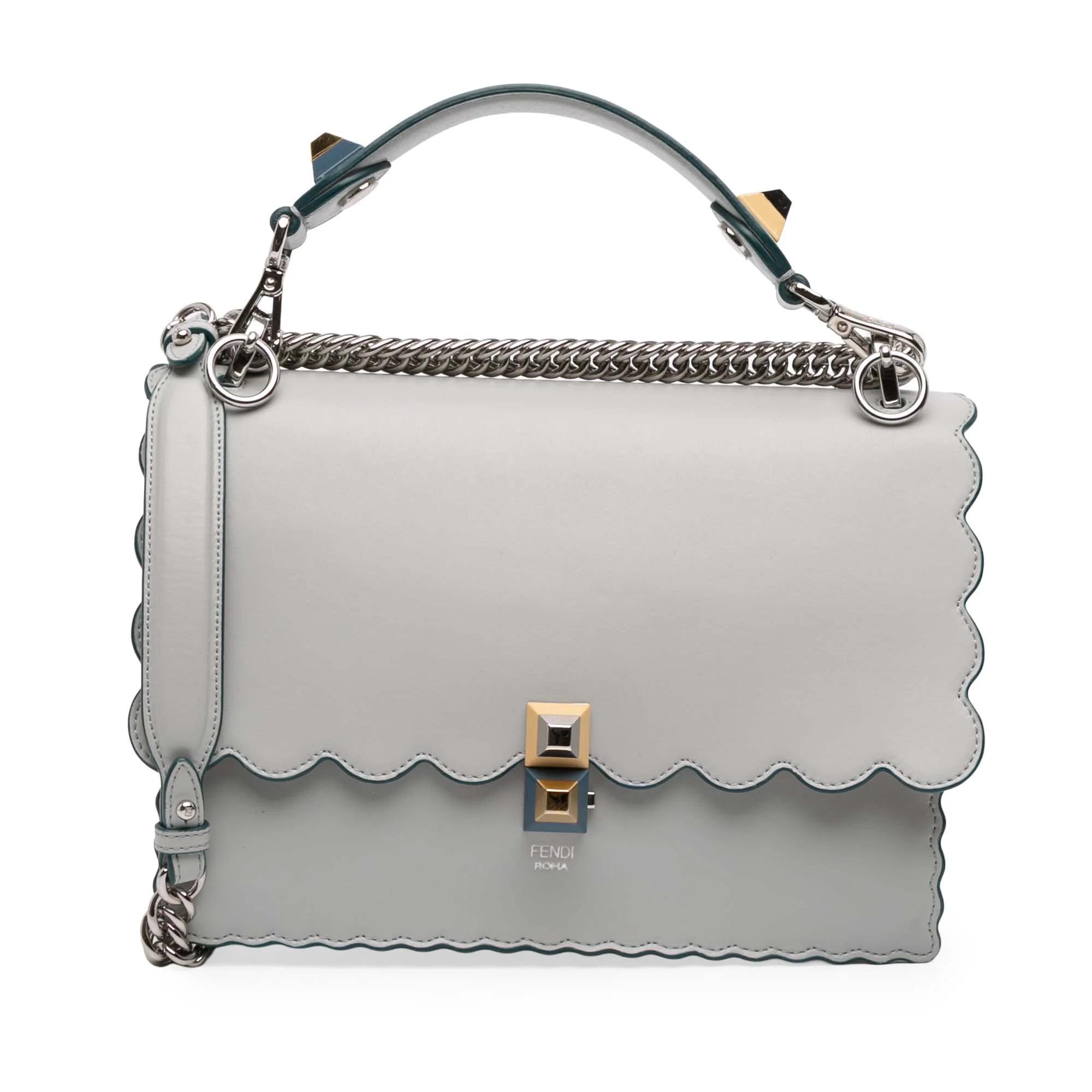 Fendi Kan I leather satchel