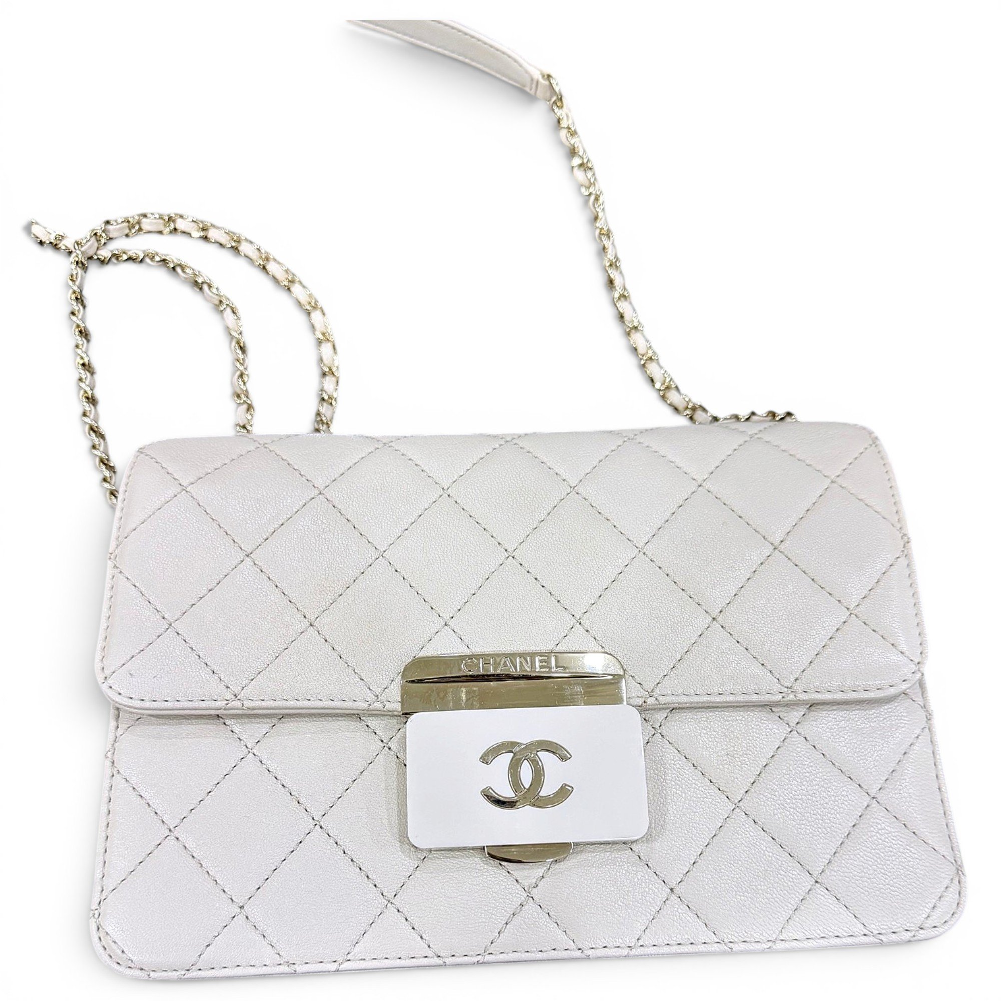 Leather handbag
