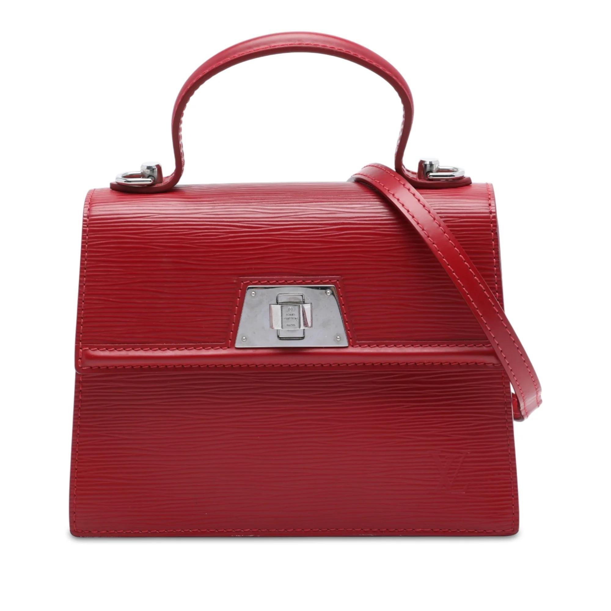 Sévigné leather satchel