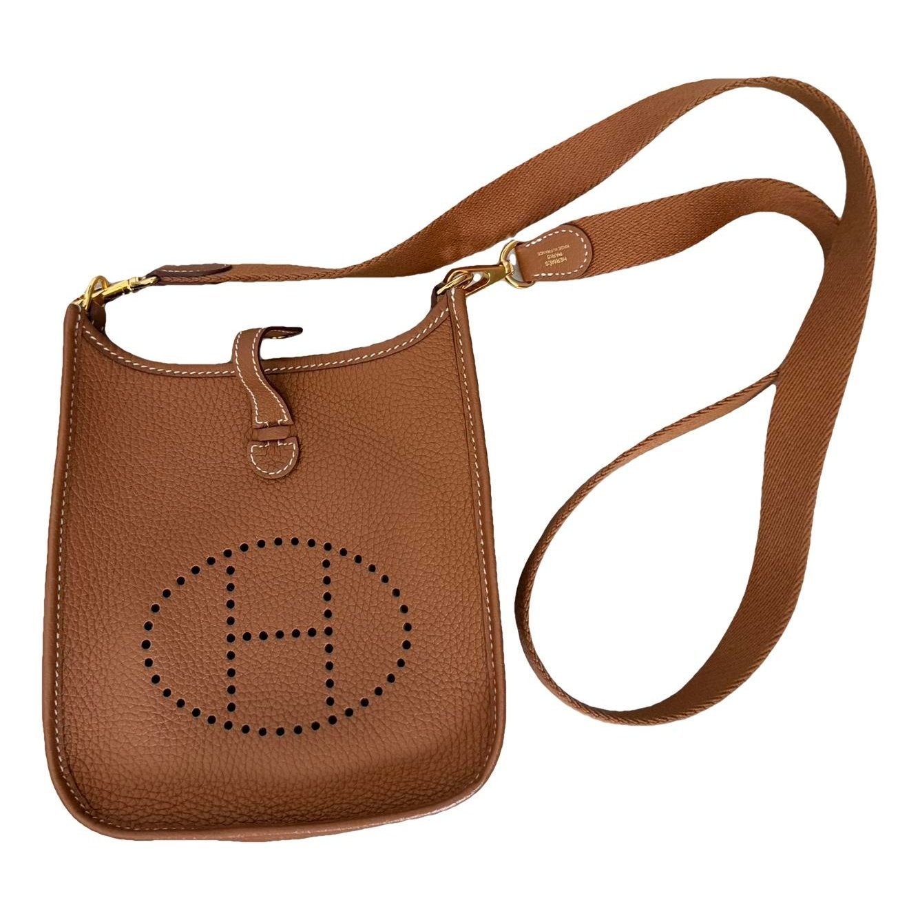 Mini Evelyne leather crossbody bag