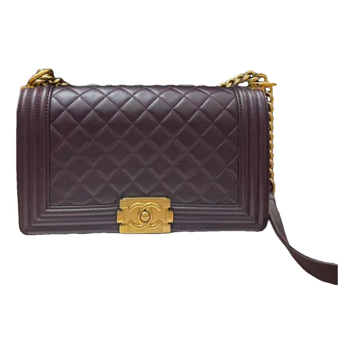 Boy leather crossbody bag