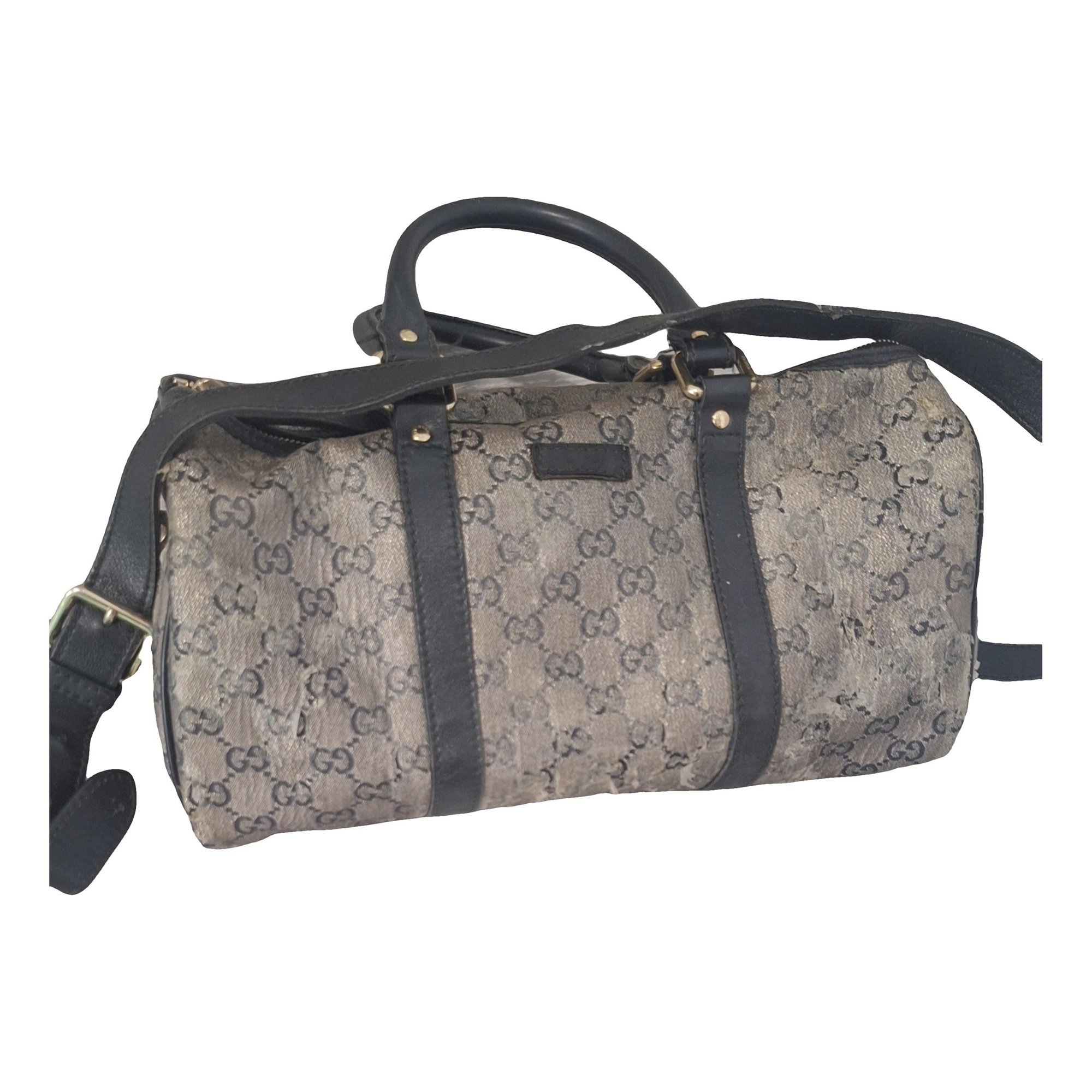 Boston leather handbag