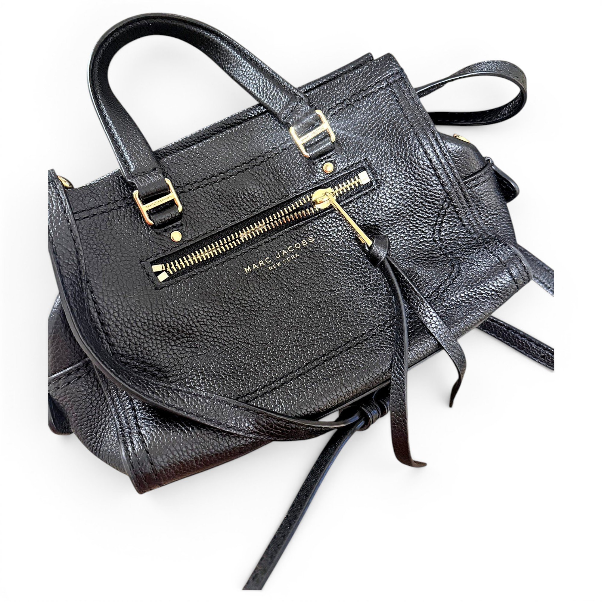 Leather crossbody bag