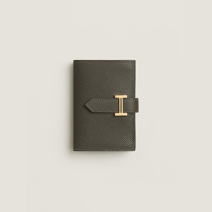 Vert Loden Bearn Mini Wallet