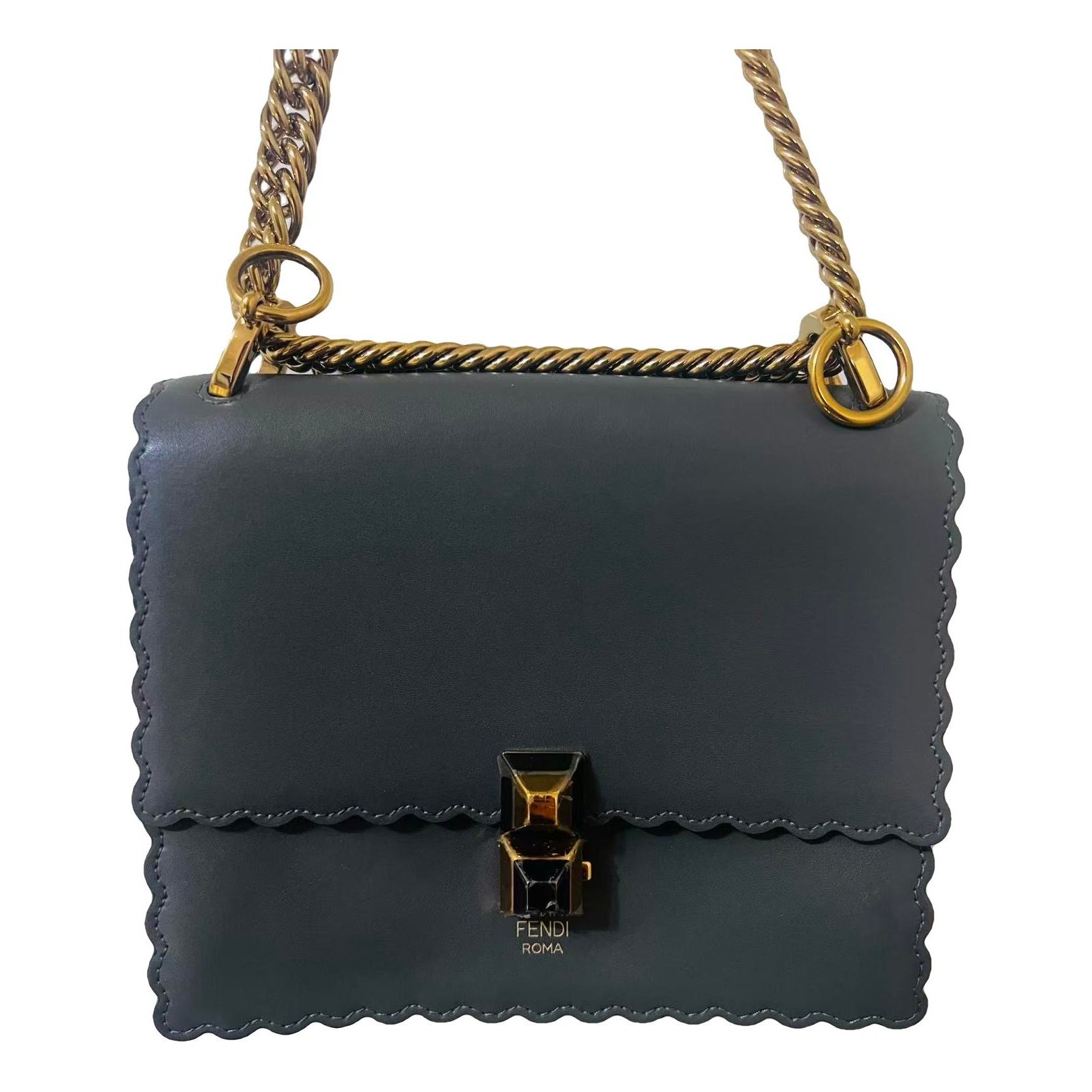 Kan I leather handbag