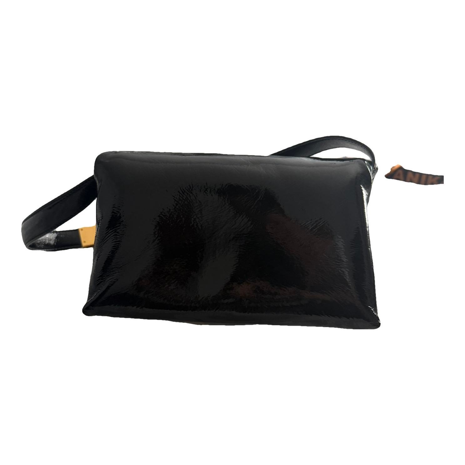 Prisma patent leather crossbody bag