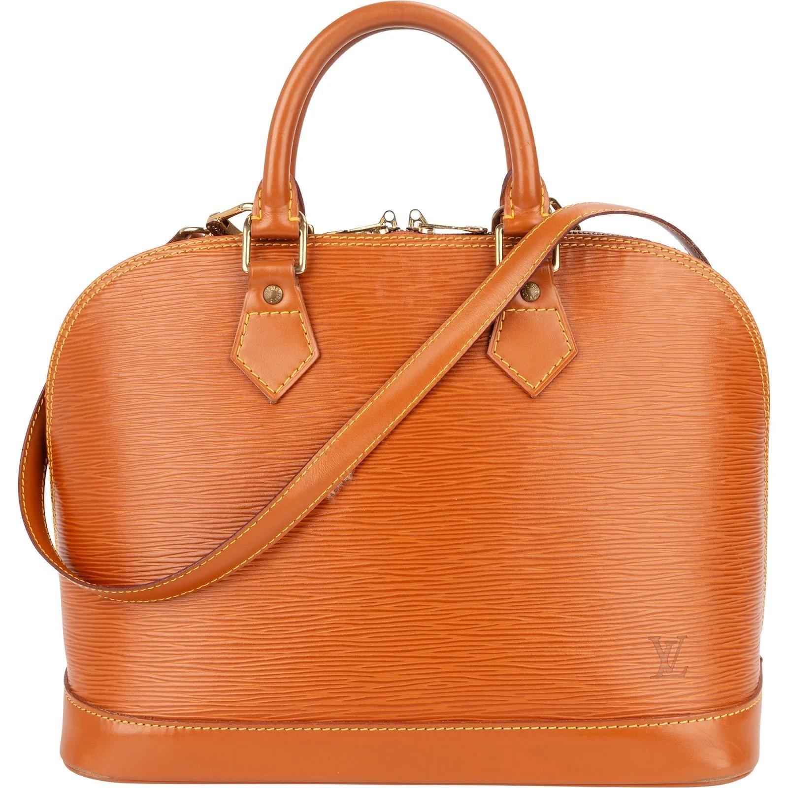 Alma leather handbag