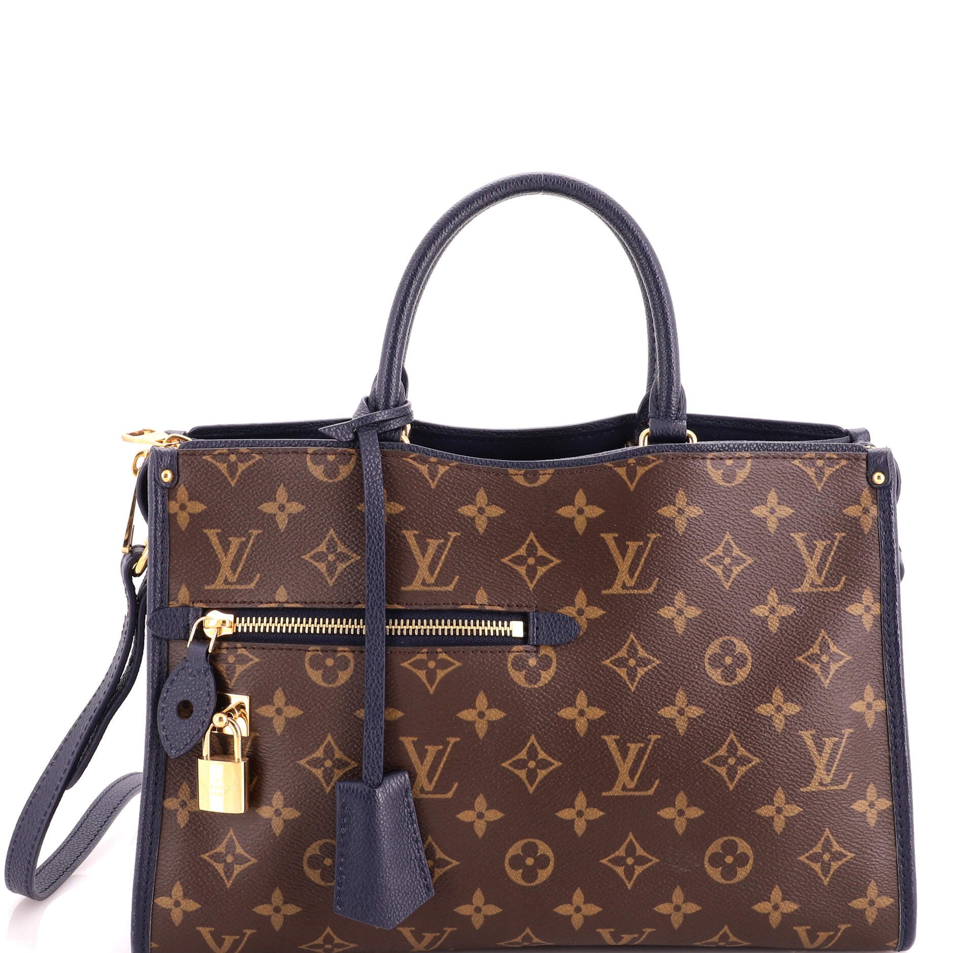 Popincourt NM Handbag Monogram Canvas with Leather PM