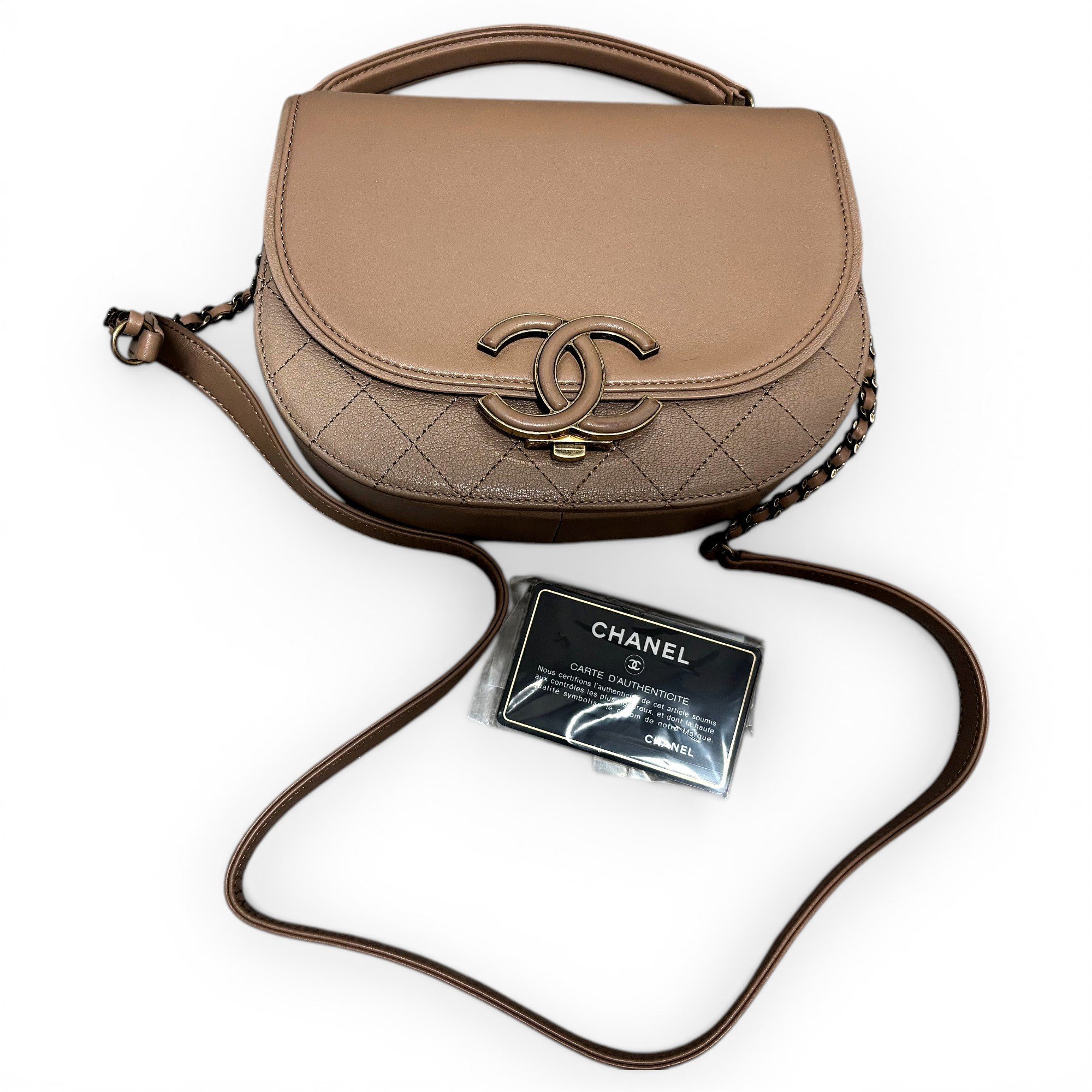 Coco Curve leather handbag