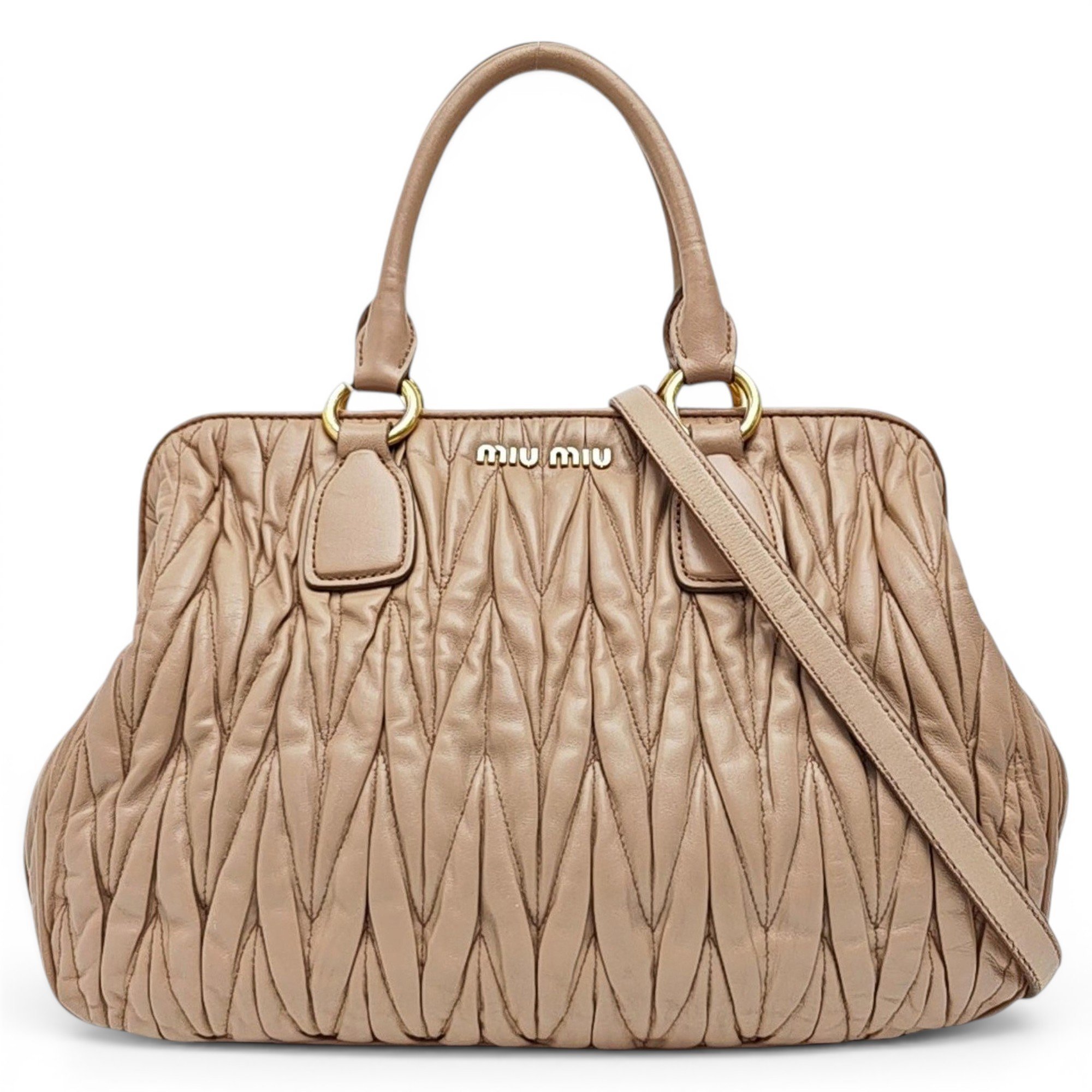 Leather handbag