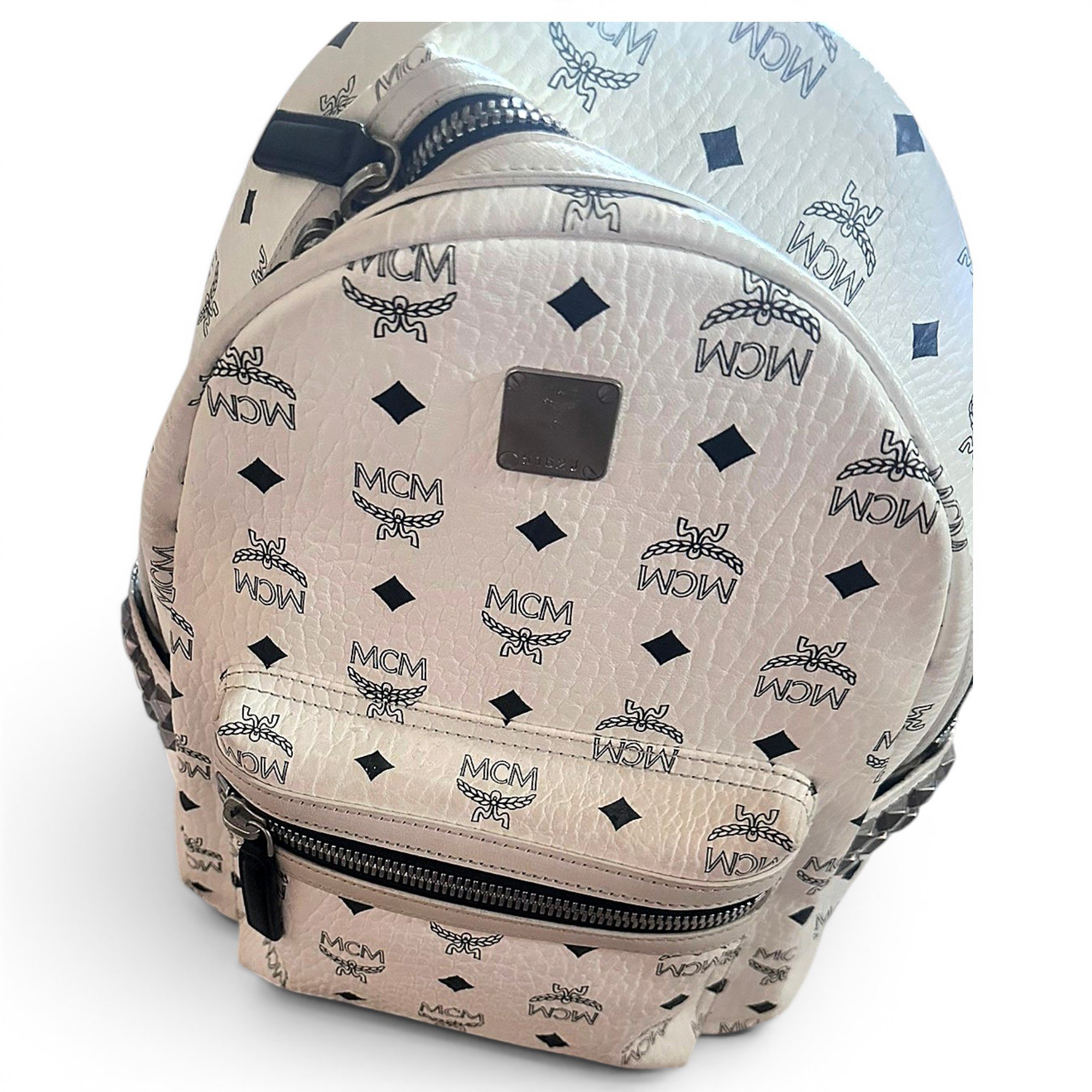 Stark leather backpack
