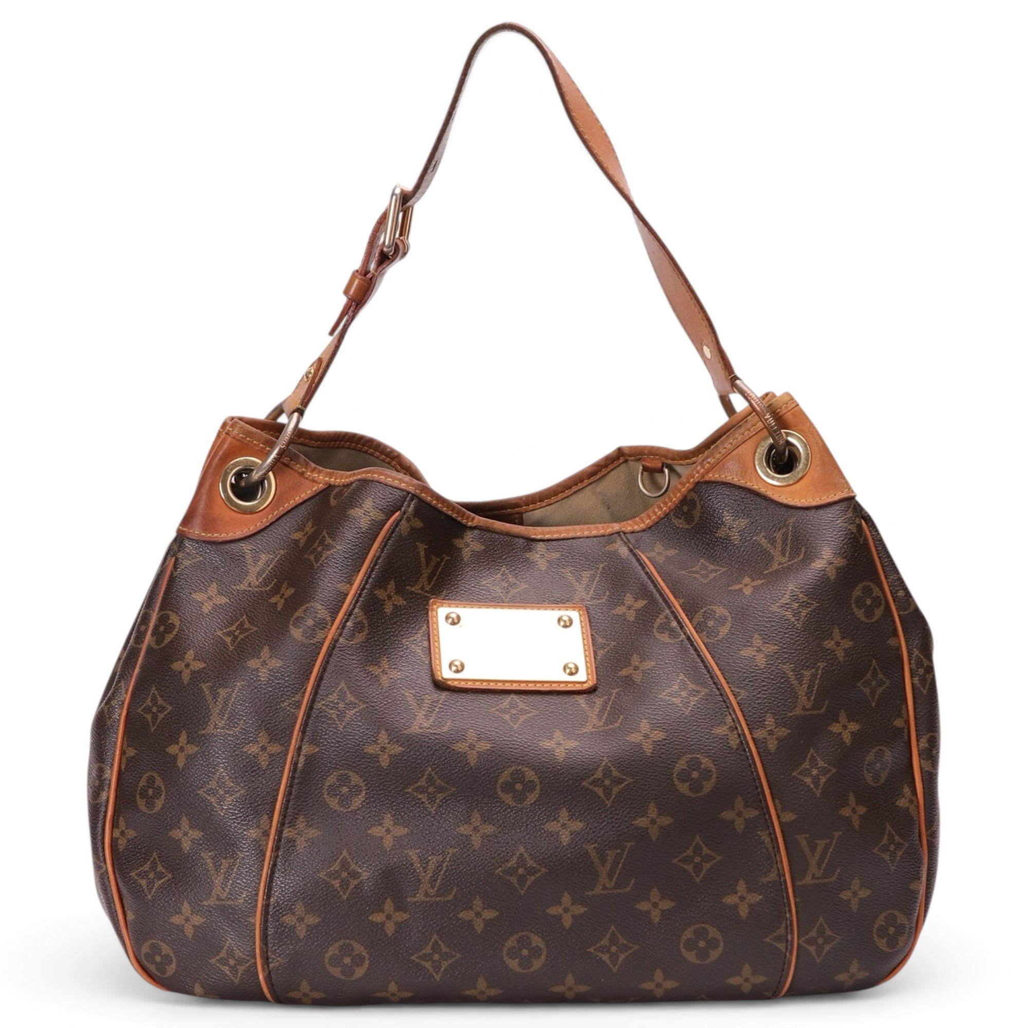 Galliera patent leather handbag