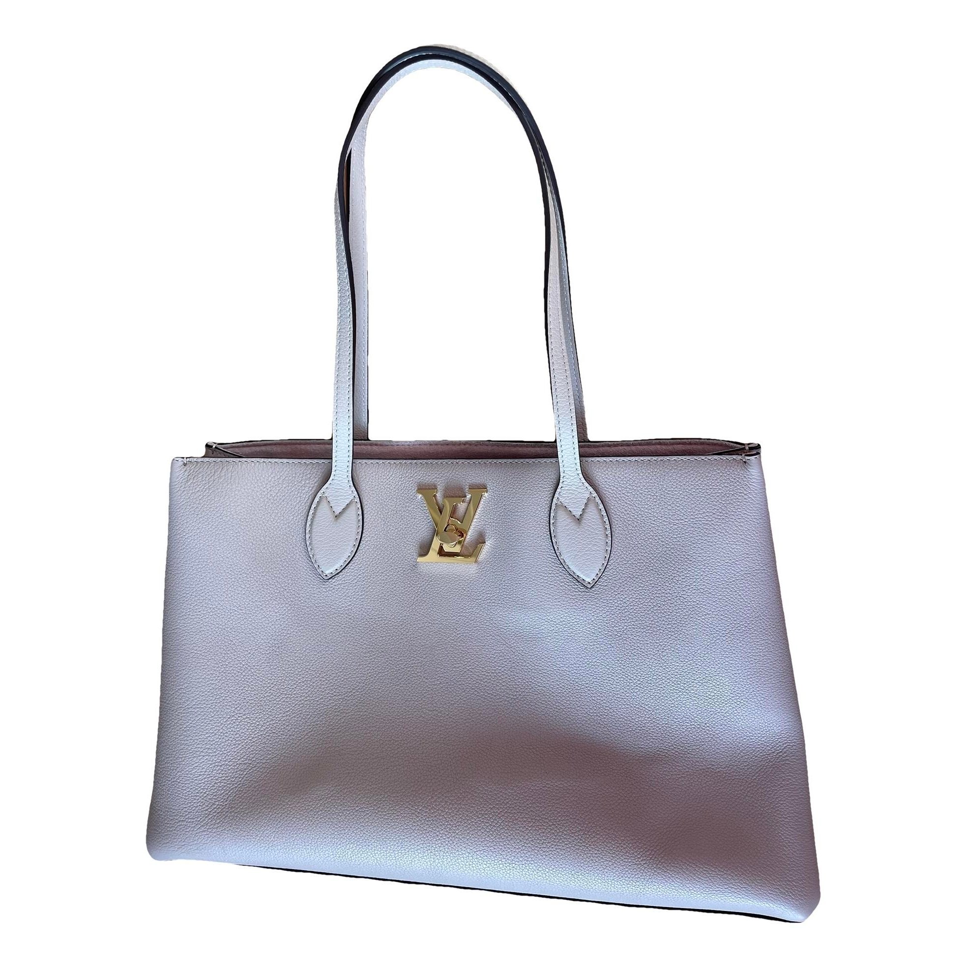 Lockme leather handbag
