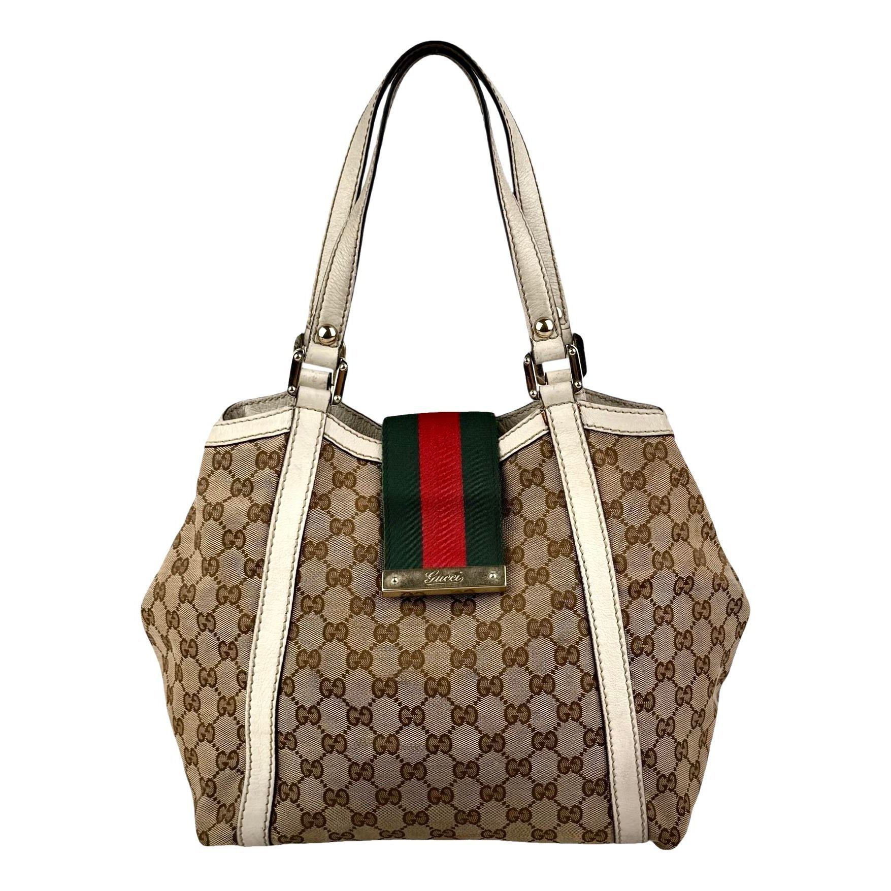 Ophidia Top Handle cloth handbag