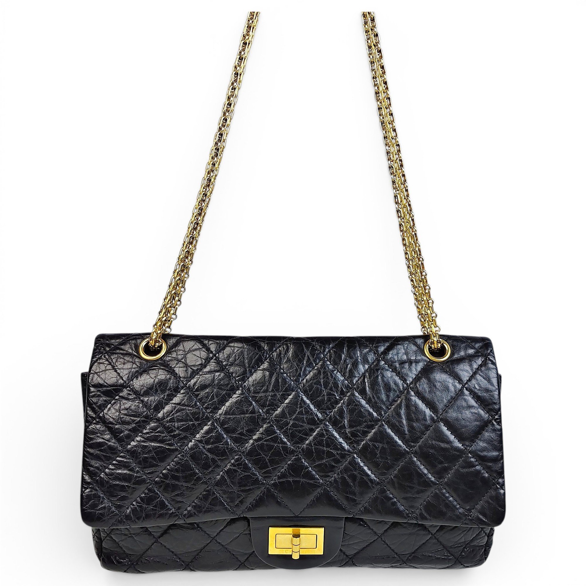 2.55 leather handbag