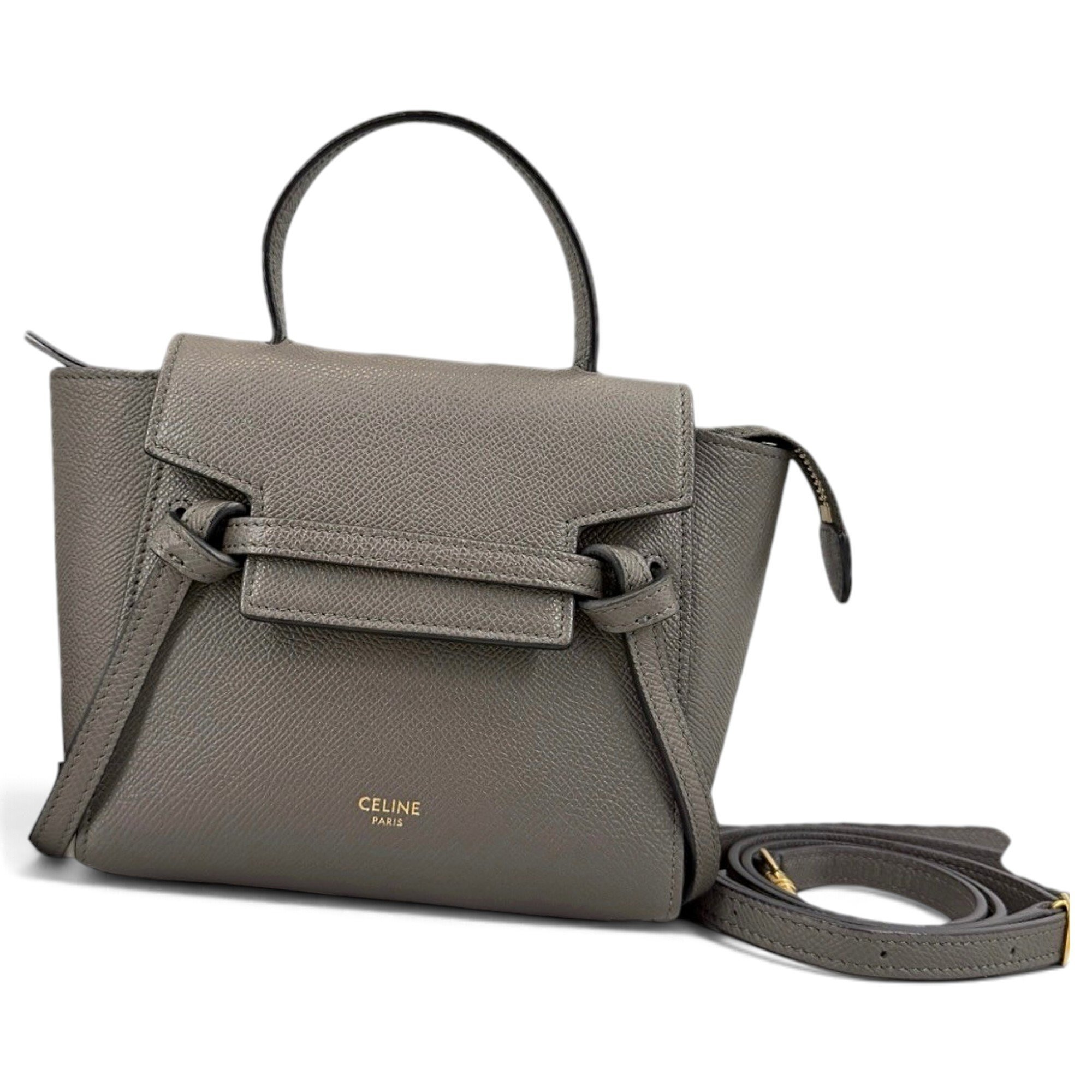 Celine Belt leather handbag
