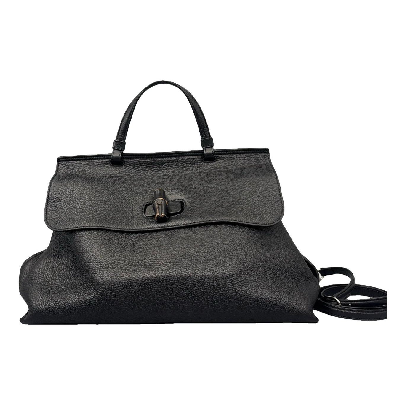 Bamboo Daily Top Handle leather handbag