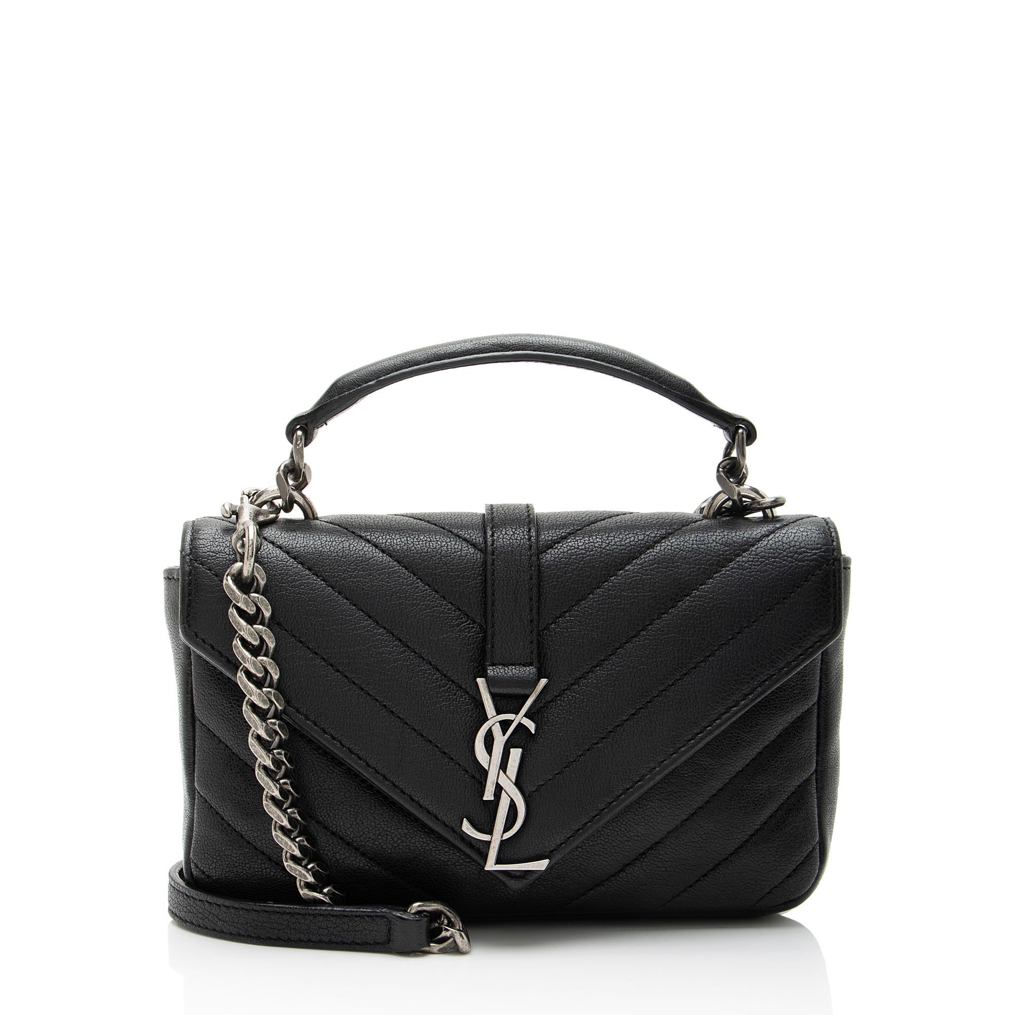 Leather crossbody bag