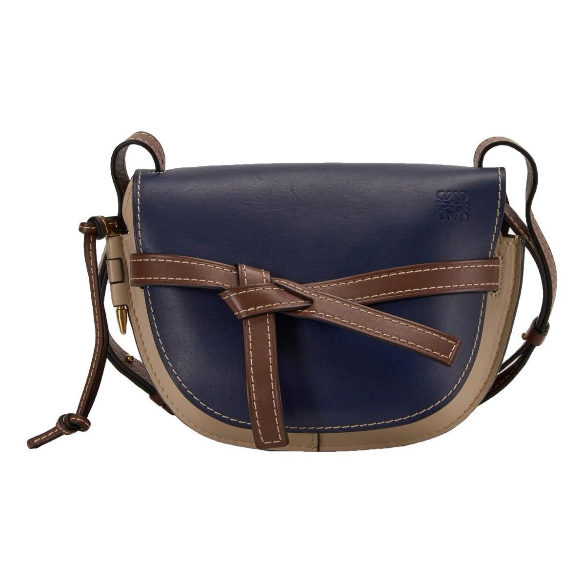 Gate leather crossbody bag