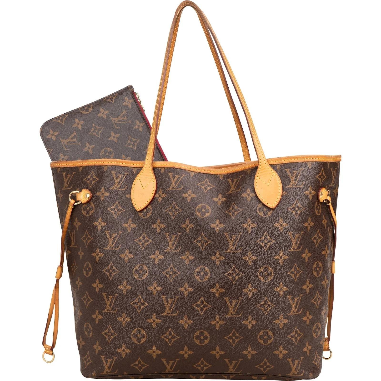 Neverfull leather handbag