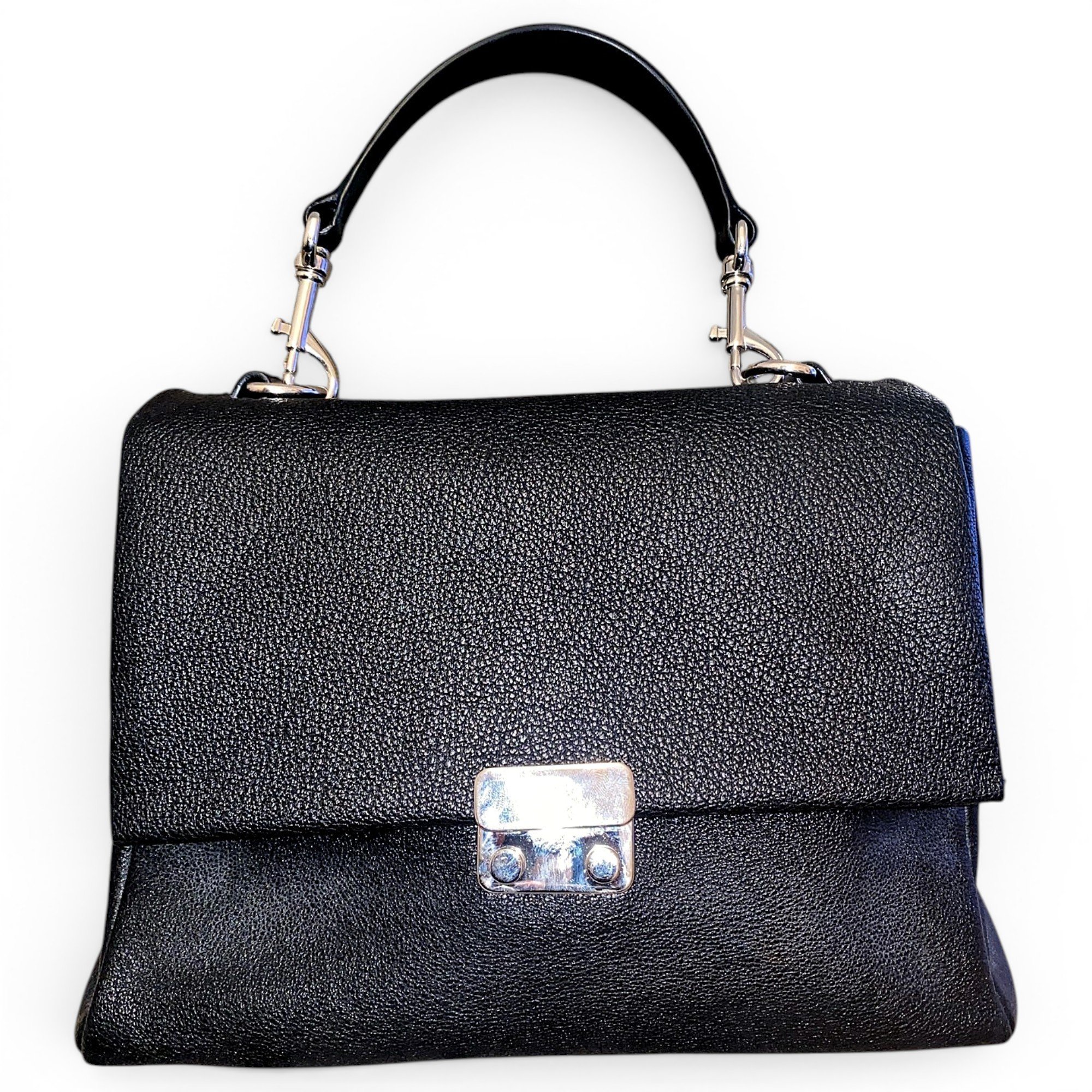 Leather handbag