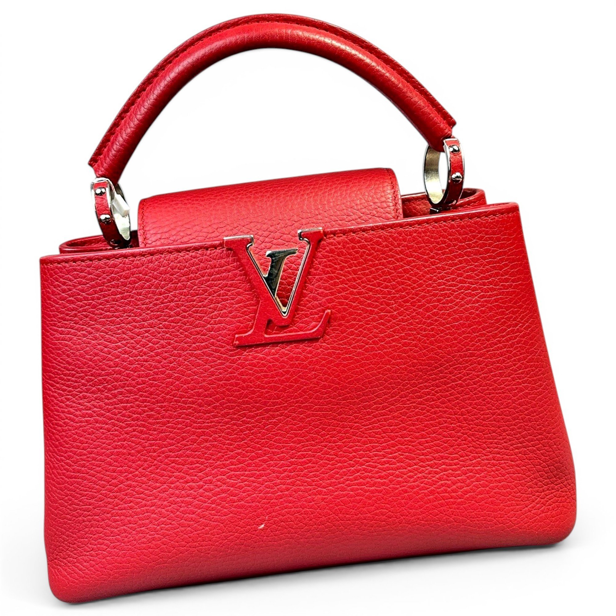 Capucines leather handbag