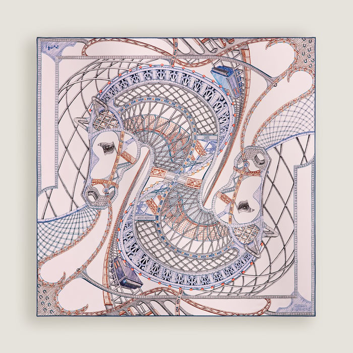 Chevaux d'Hephaistos Scarf 90