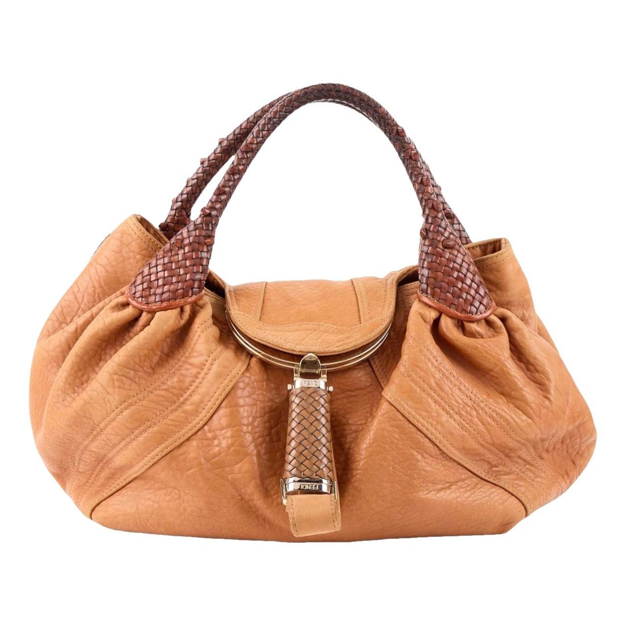 Spy leather handbag