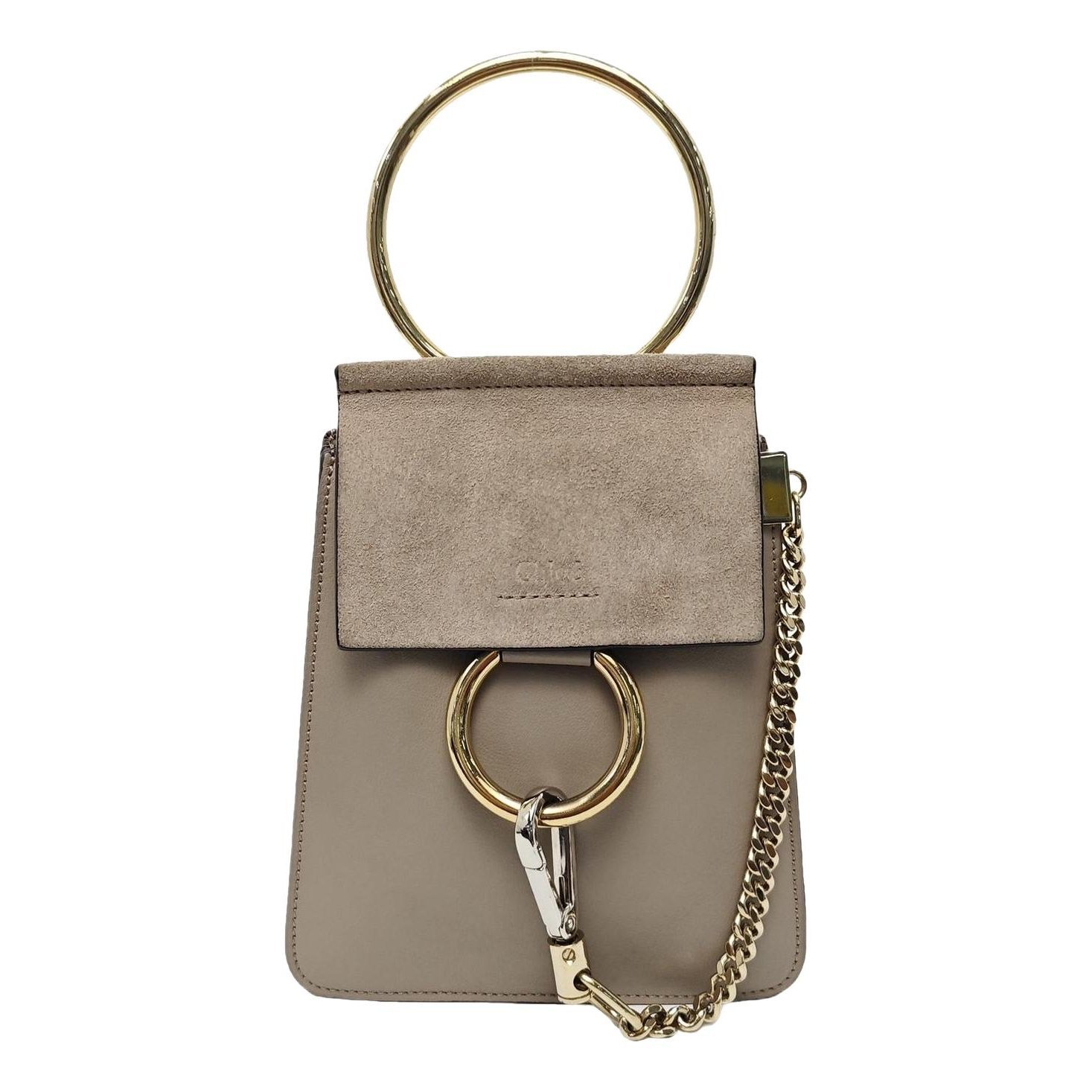 Faye leather handbag