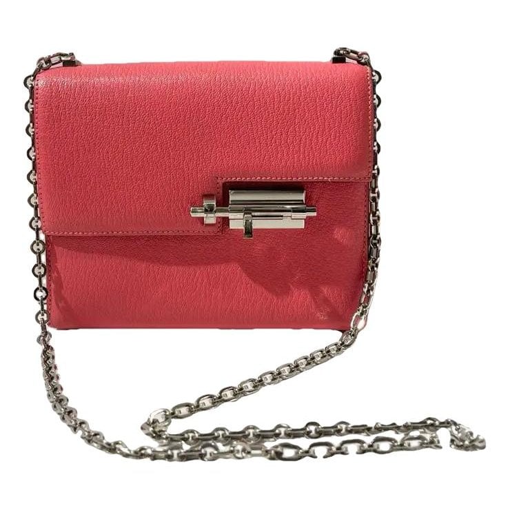Hermes Verrou Mini Handbag Pink