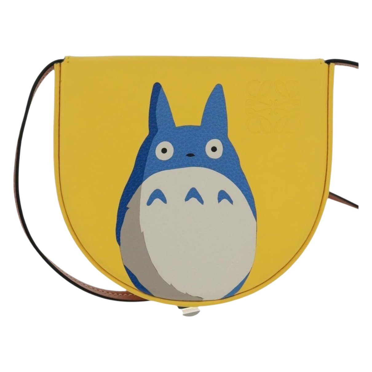 Heel leather handbag