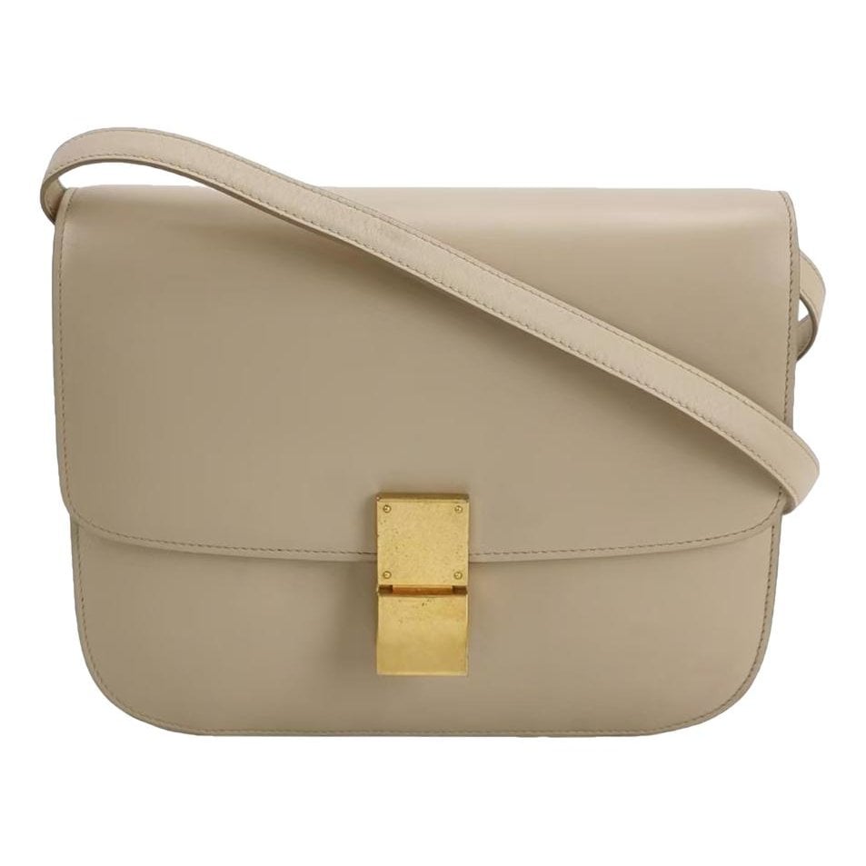 Classic leather handbag