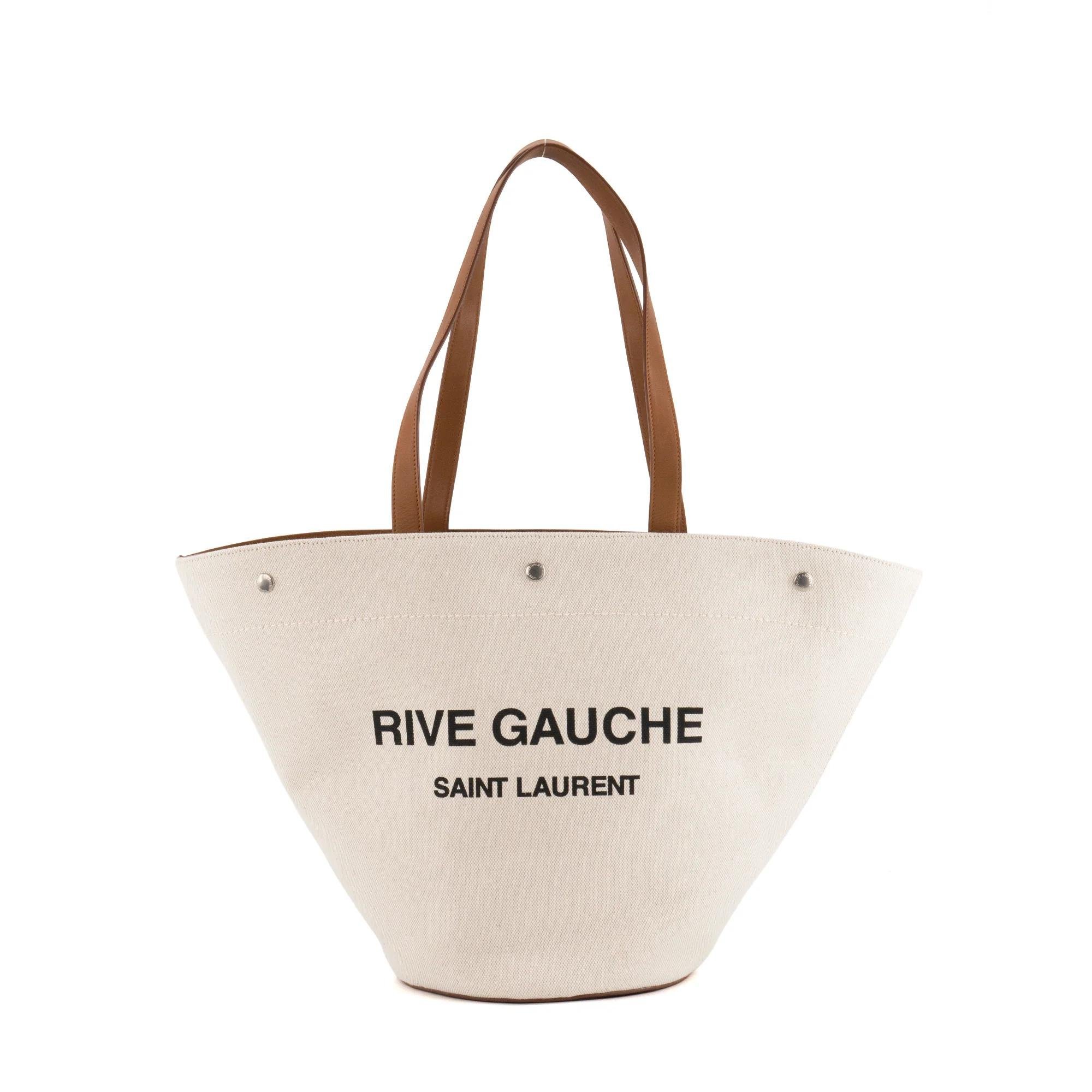 Cabas Rive Gauche leather tote