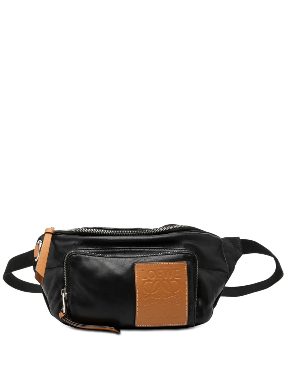 2019 Nappa Anagram Puffy belt bag