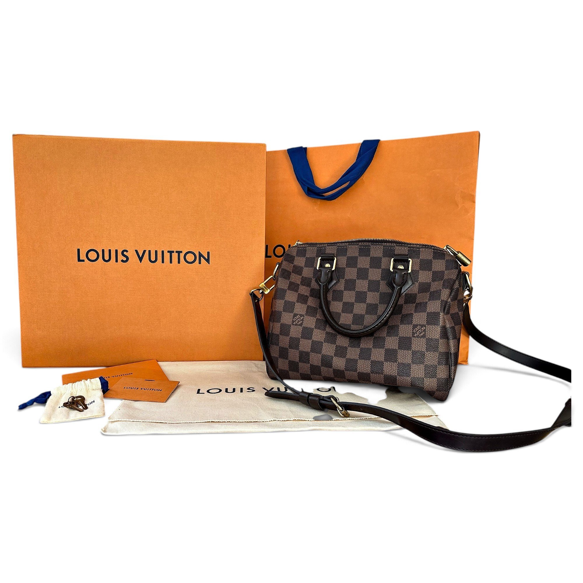 Speedy leather bowling bag